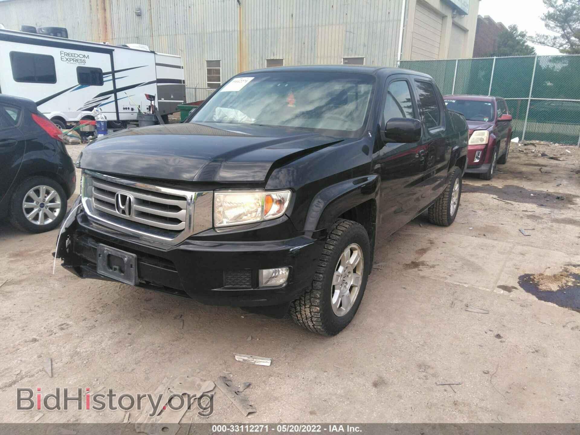 2012 HONDA RIDGELINE - VIN: 5FPYK1F48CB460503 - Фото 2