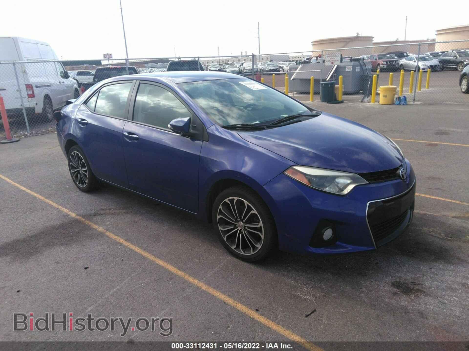 Photo 5YFBURHE2EP052096 - TOYOTA COROLLA 2014