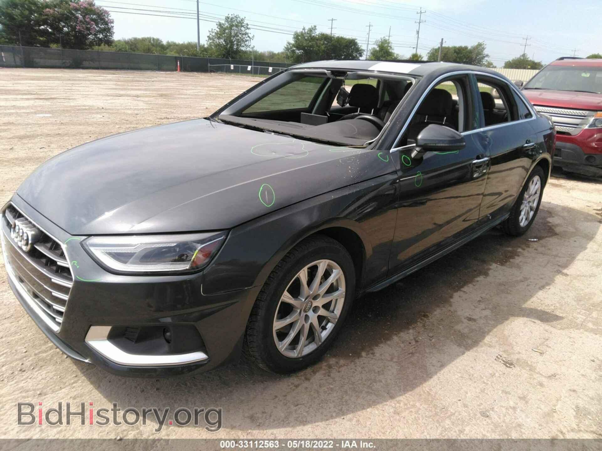2020 AUDI A4 - VIN: WAUGMAF49LN009657 - Фото 2
