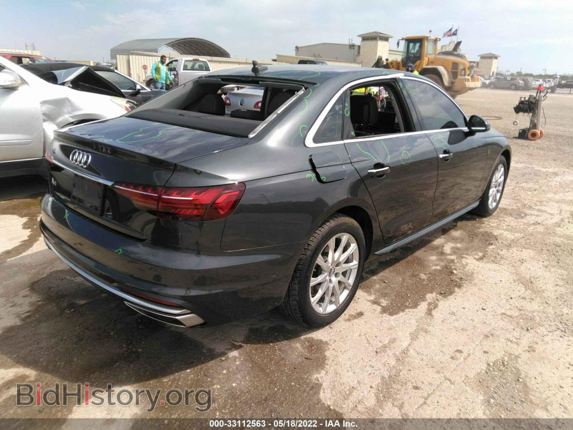 2020 AUDI A4 - VIN: WAUGMAF49LN009657 - Фото 4