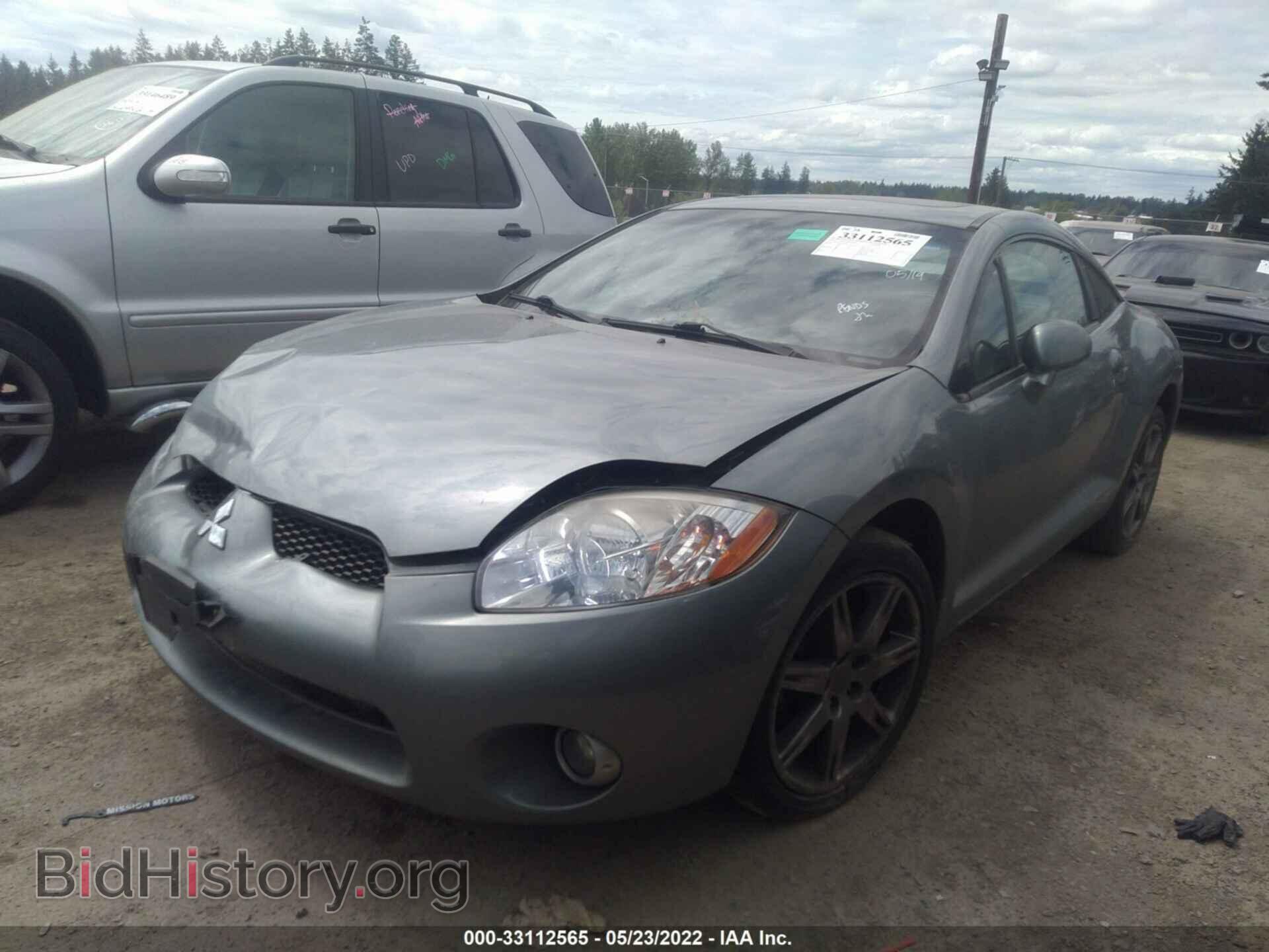 2008 MITSUBISHI ECLIPSE - VIN: 4A3AK34T88E022585 - Фото 2