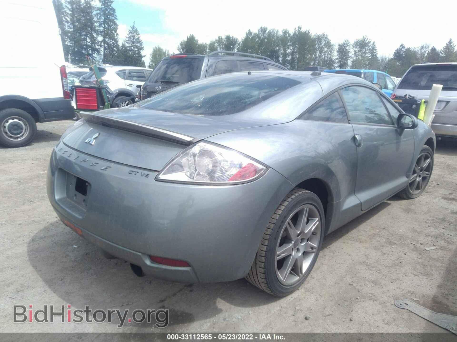 2008 MITSUBISHI ECLIPSE - VIN: 4A3AK34T88E022585 - Фото 4