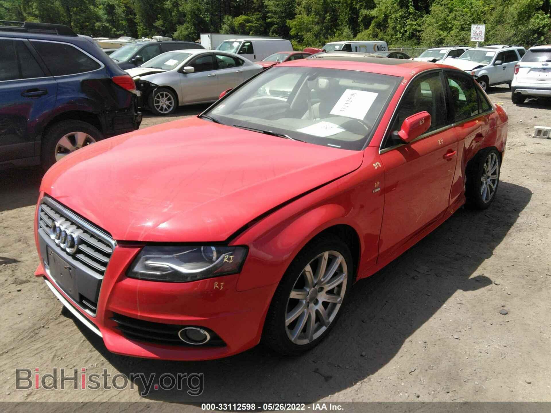 2012 AUDI A4 - VIN: WAUFFBFL5CA033156 - Photo 2