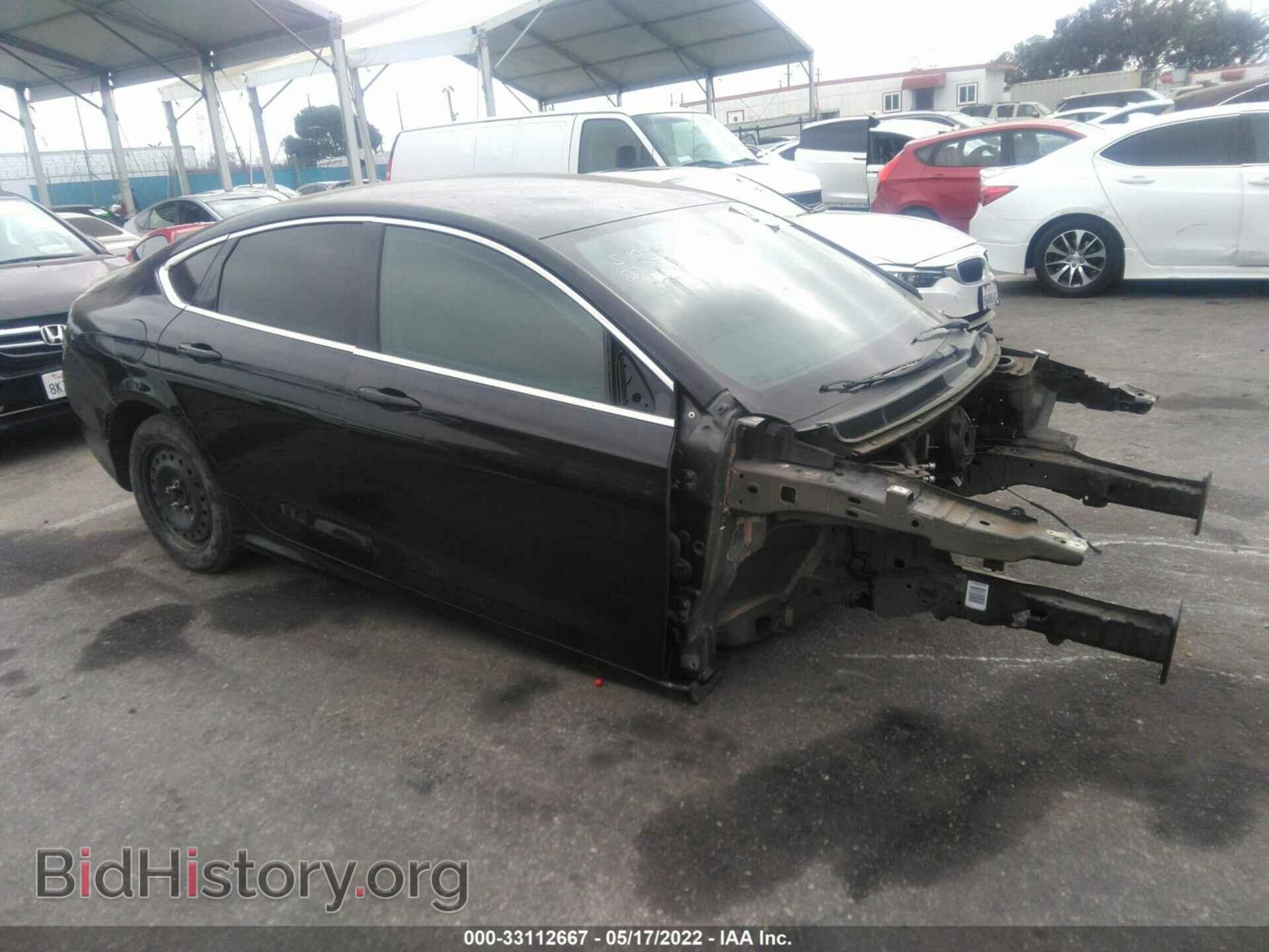 Фотография 1C3CCCAB3FN633016 - CHRYSLER 200 2015
