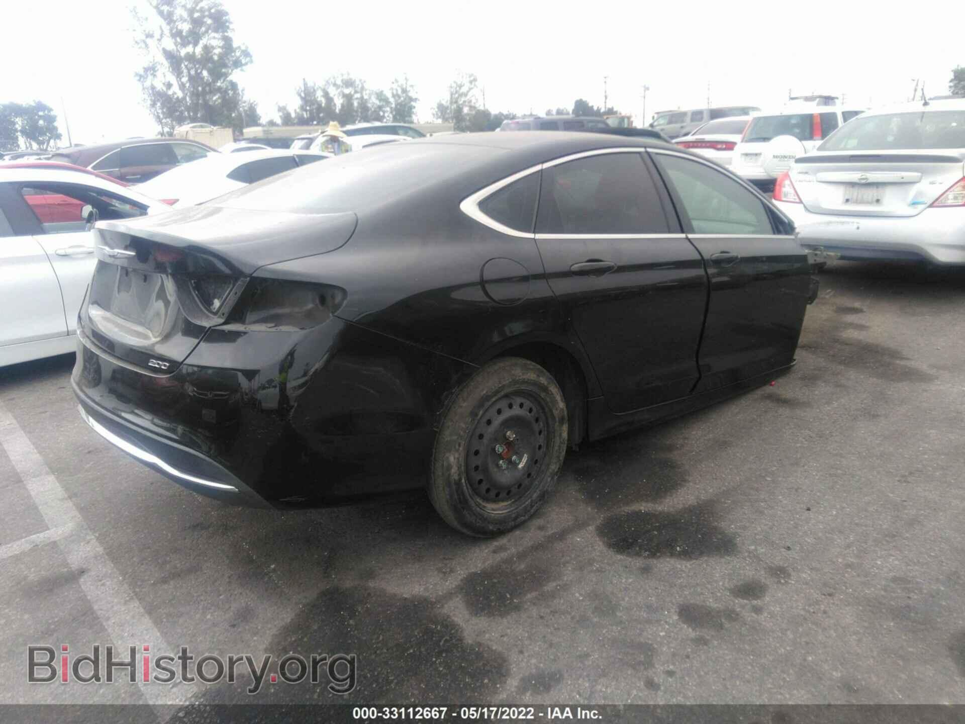 2015 CHRYSLER 200 - VIN: 1C3CCCAB3FN633016 - Фото 4