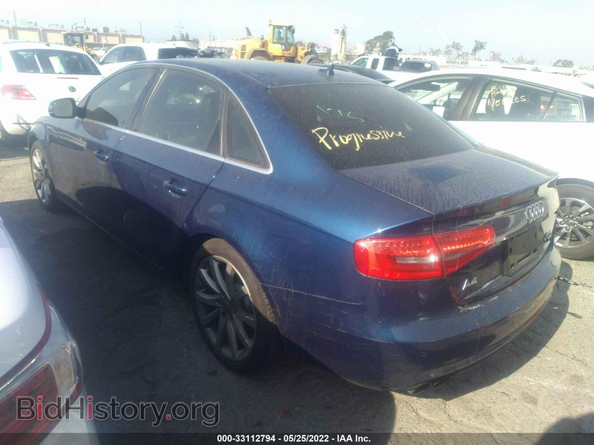 2013 AUDI A4 - VIN: WAUFFAFL8DN031017 - Photo 3