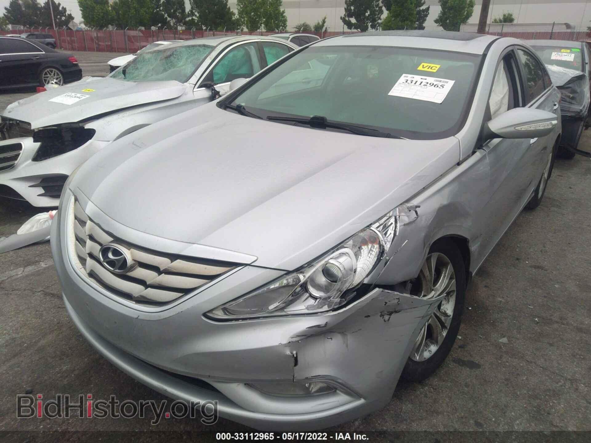 2013 HYUNDAI SONATA - VIN: 5NPEC4AC6DH706119 - Фото 2