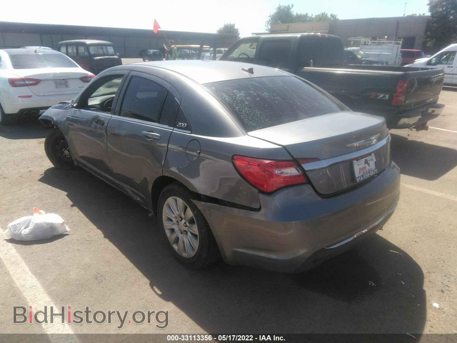 2012 CHRYSLER 200 - VIN: 1C3CCBAB0CN321323 - Фото 3