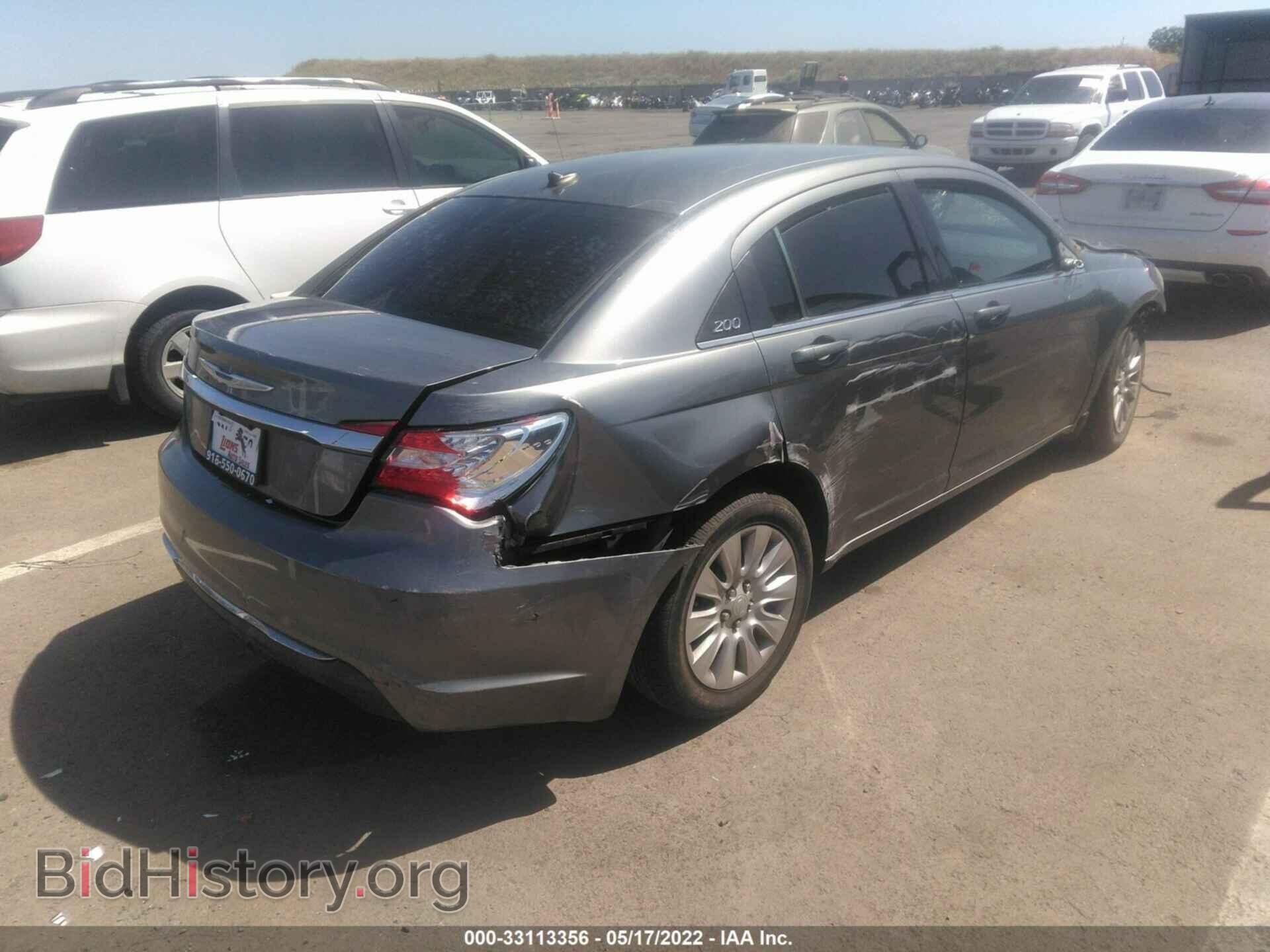 2012 CHRYSLER 200 - VIN: 1C3CCBAB0CN321323 - Фото 4