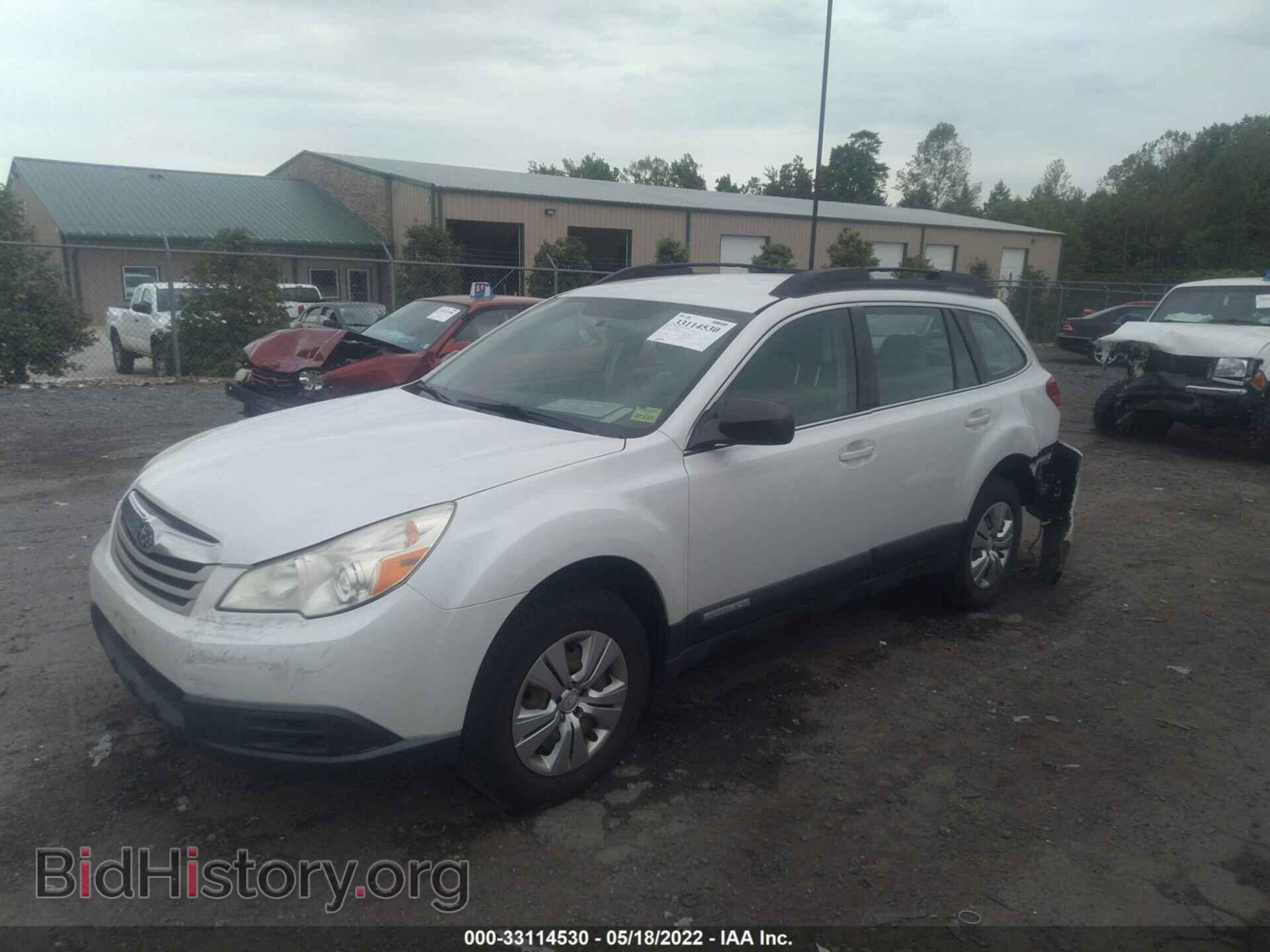 2010 SUBARU OUTBACK - VIN: 4S4BRBAC7A1358478 - Фото 2