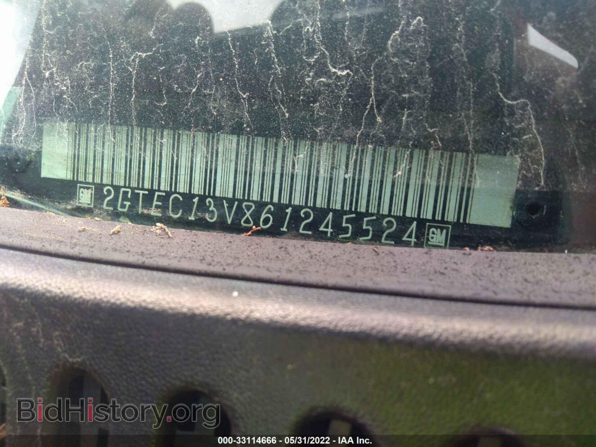 2006 GMC SIERRA 1500 - VIN: 2GTEC13V861245524 - Фото 9