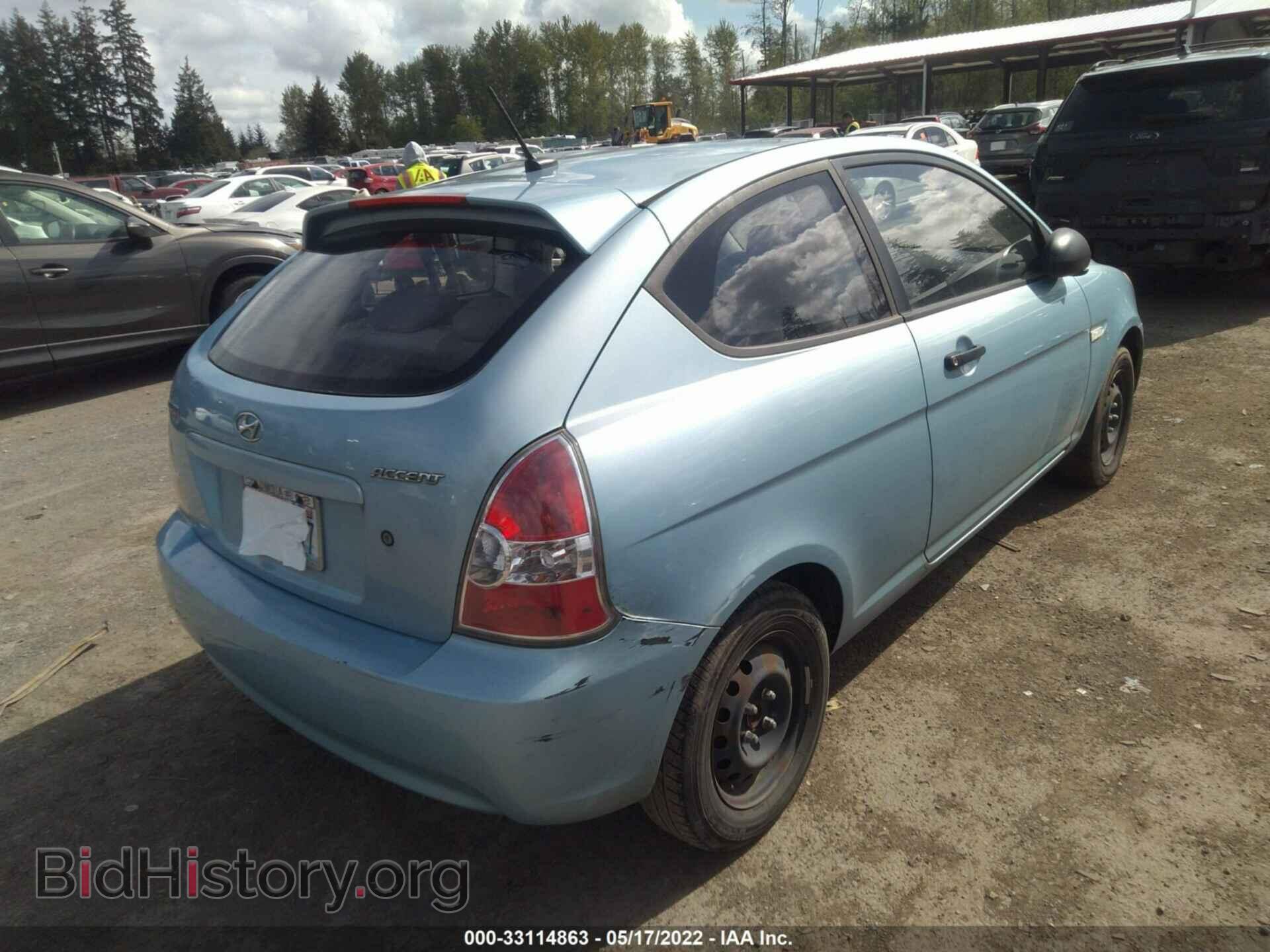 2009 HYUNDAI ACCENT - VIN: KMHCM36C59U109477 - Фото 4