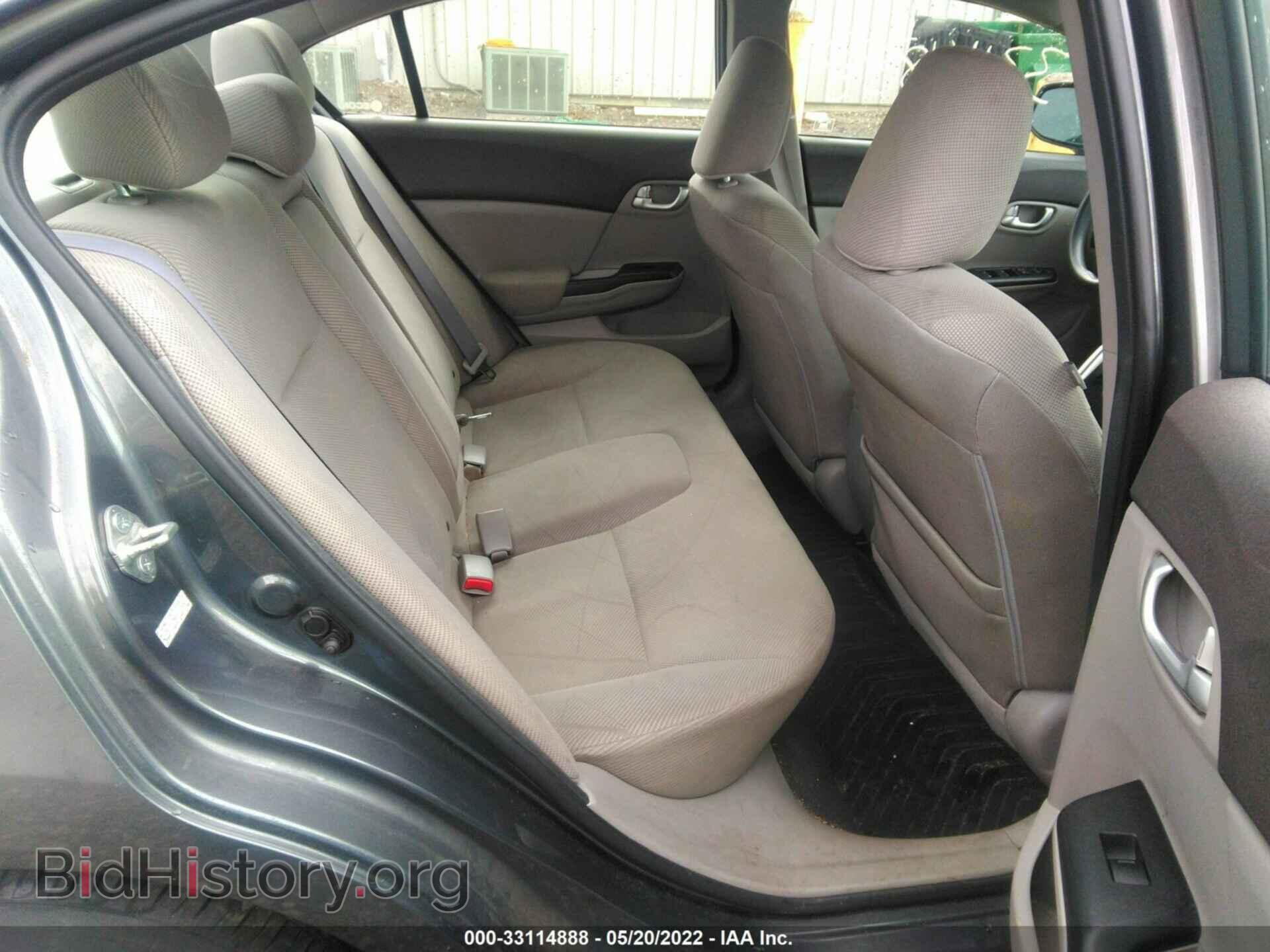 2012 HONDA CIVIC SDN - VIN: 2HGFB2F80CH510024 - Фото 8