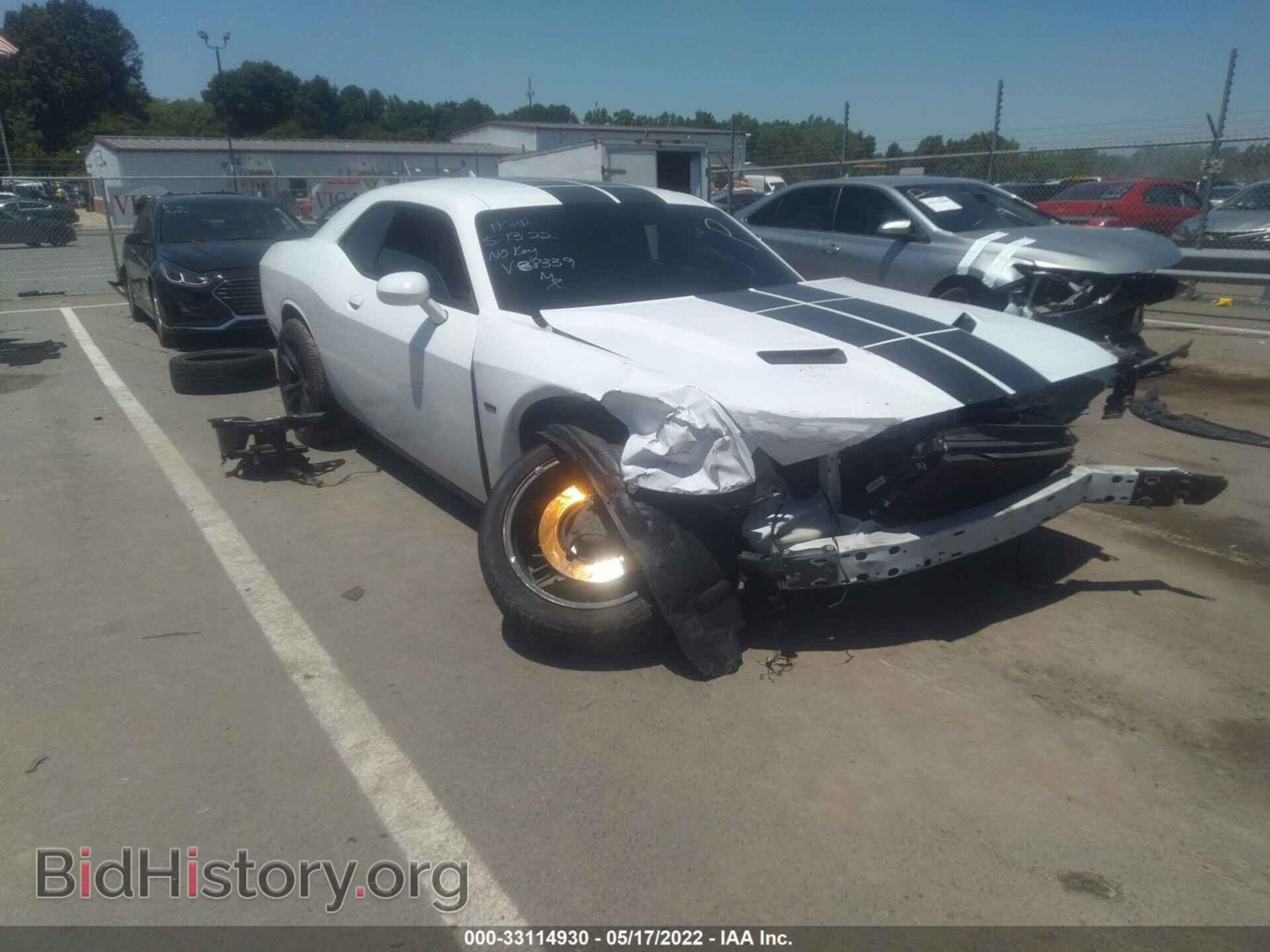 Фотография 2C3CDZBTXGH218339 - DODGE CHALLENGER 2016