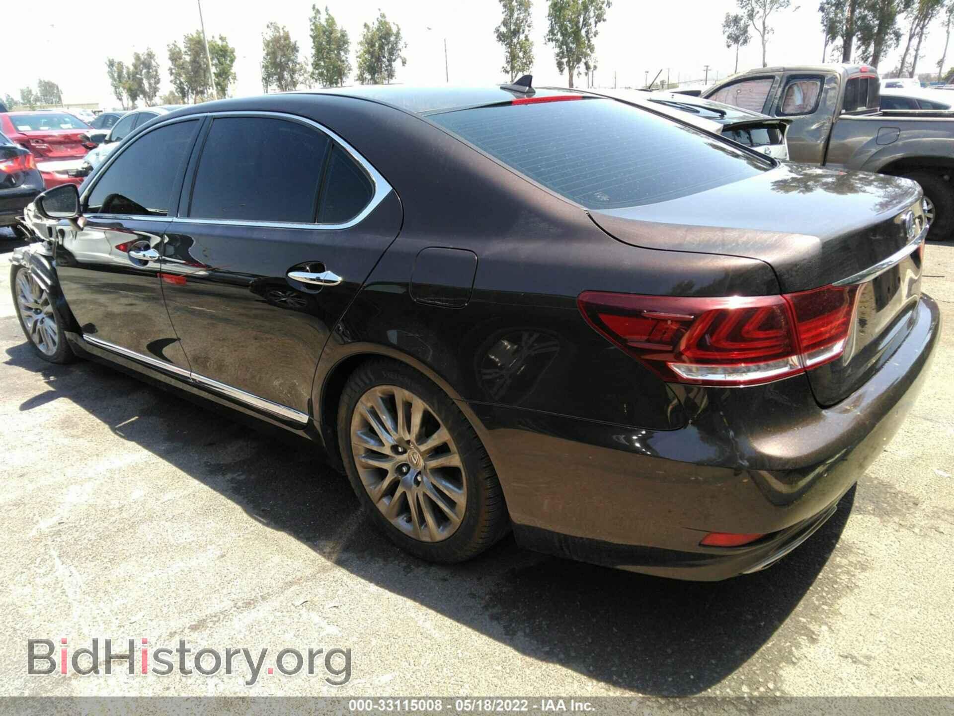 2013 LEXUS LS 460 - VIN: JTHGL1EF8D5049558 - Фото 3