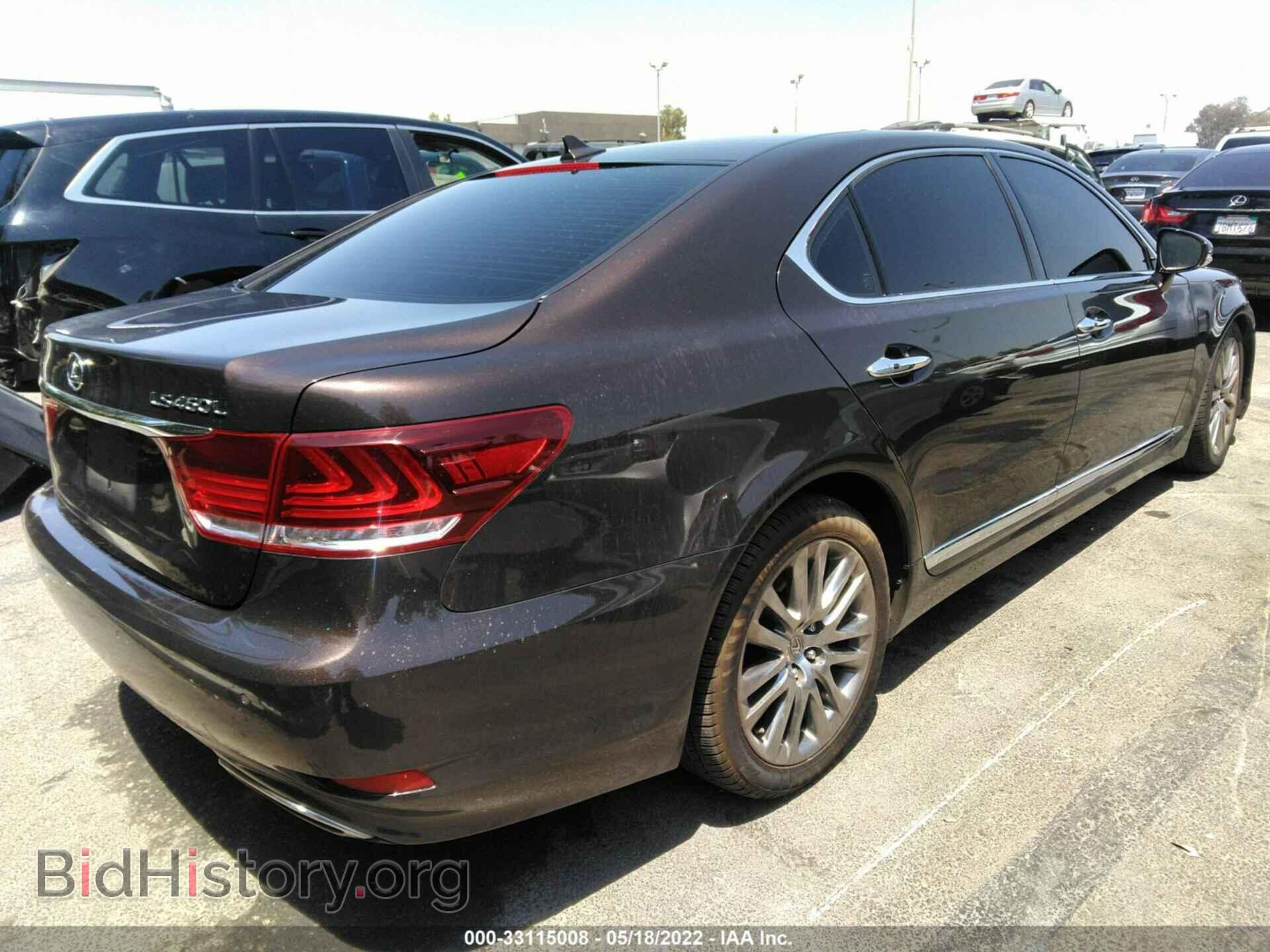 2013 LEXUS LS 460 - VIN: JTHGL1EF8D5049558 - Фото 4