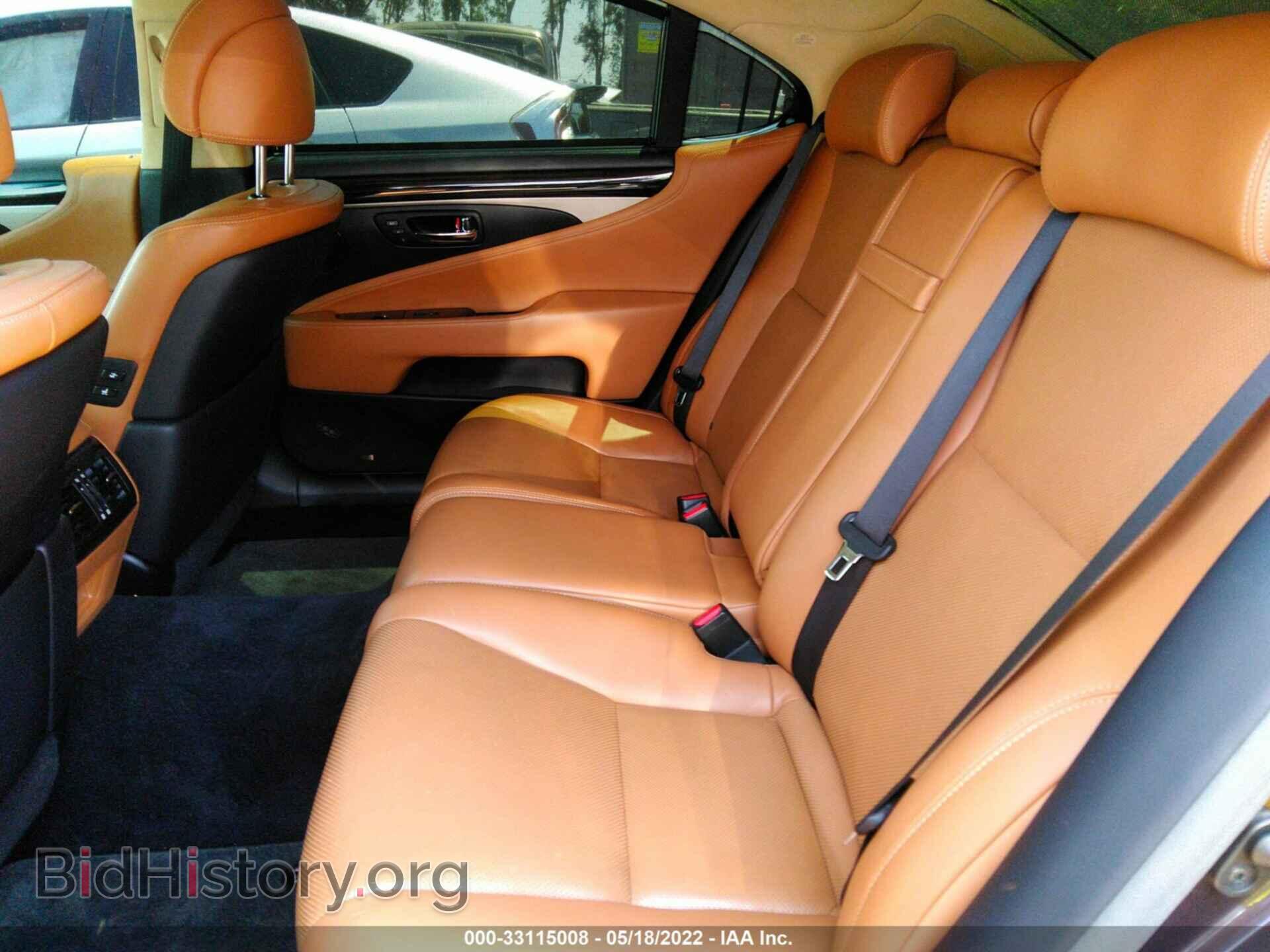 2013 LEXUS LS 460 - VIN: JTHGL1EF8D5049558 - Фото 8