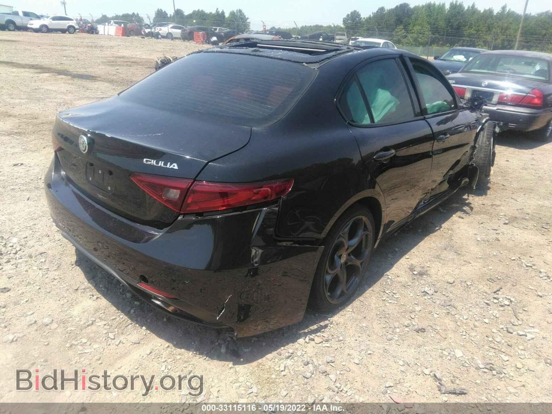 2017 ALFA ROMEO GIULIA - VIN: ZARFAECN6H7542465 - Фото 4