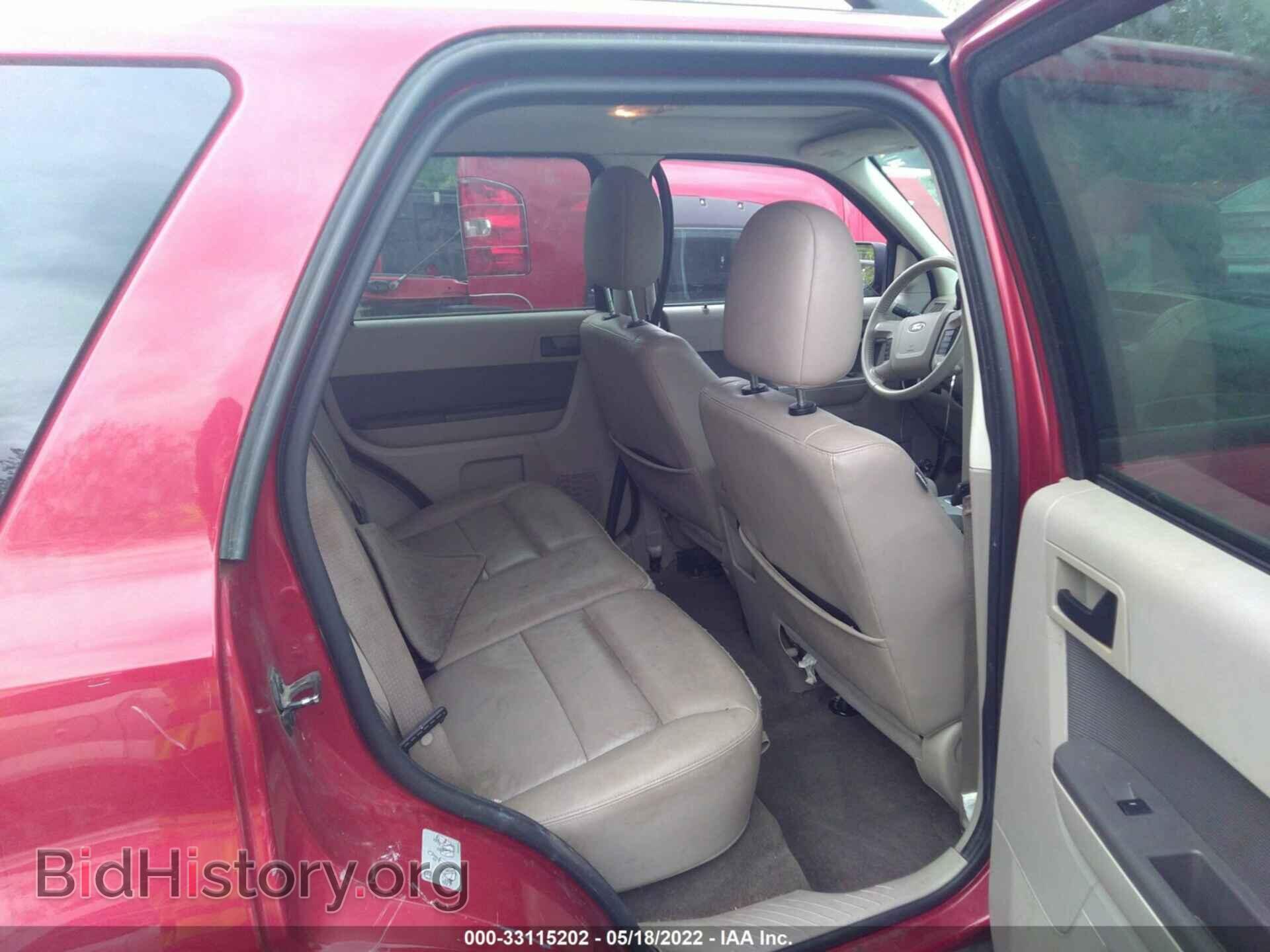 2011 FORD ESCAPE - VIN: 1FMCU0DG0BKB22224 - Фото 8