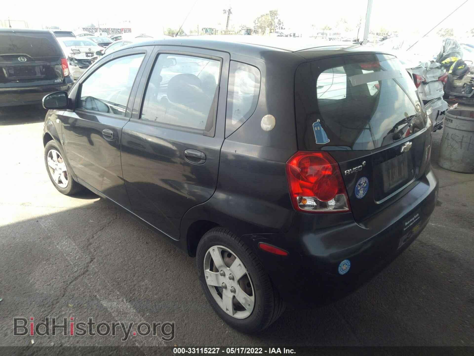 2007 CHEVROLET AVEO - VIN: KL1TD66647B730225 - Фото 3