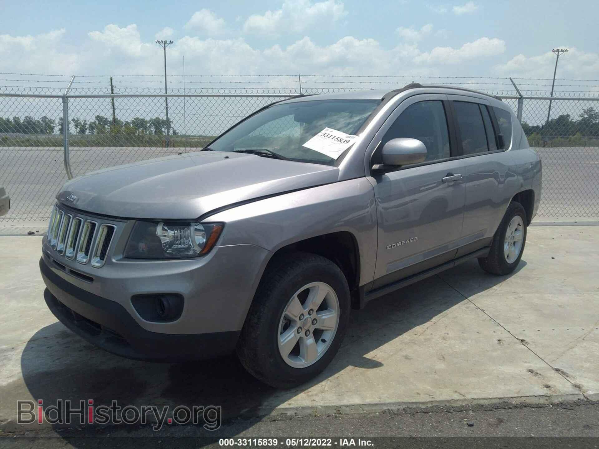 2016 JEEP COMPASS - VIN: 1C4NJCEA8GD769127 - Фото 2