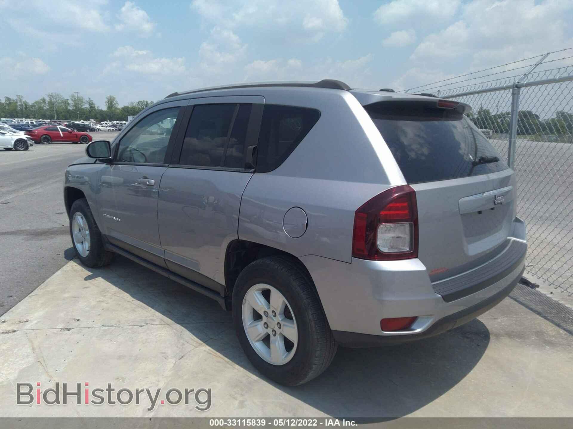 2016 JEEP COMPASS - VIN: 1C4NJCEA8GD769127 - Фото 3