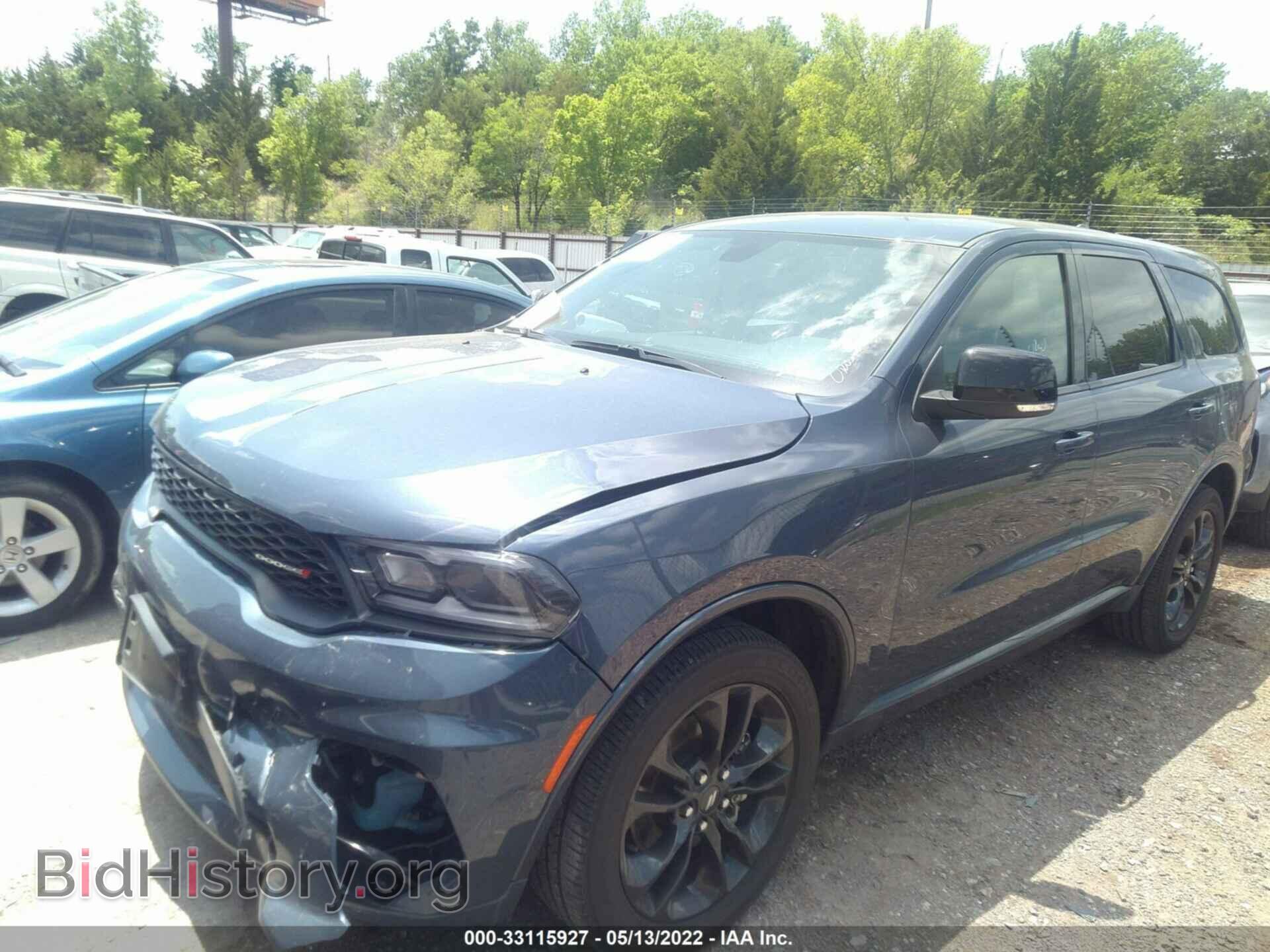 2021 DODGE DURANGO - VIN: 1C4RDJDG8MC634105 - Фото 2