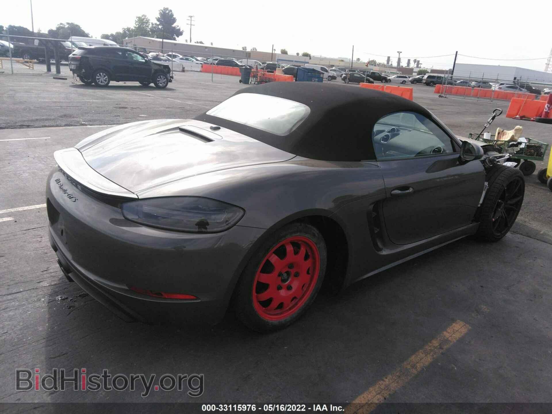 2019 PORSCHE 718 BOXSTER - VIN: WP0CB2A86KS228955 - Фото 4