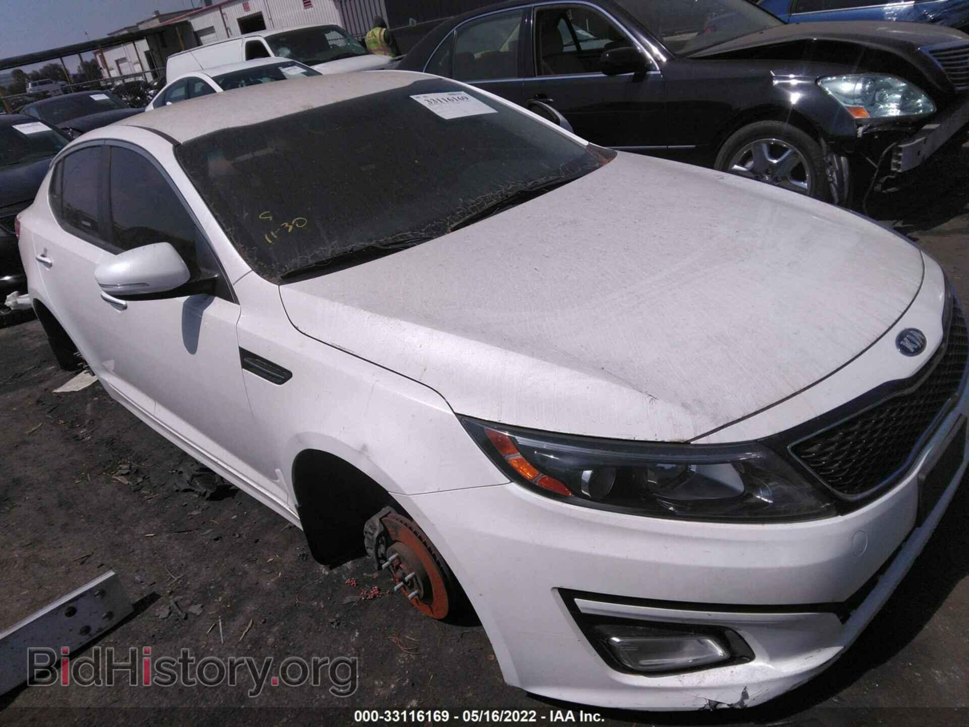 Фотография KNAGM4A71E5475444 - KIA OPTIMA 2014