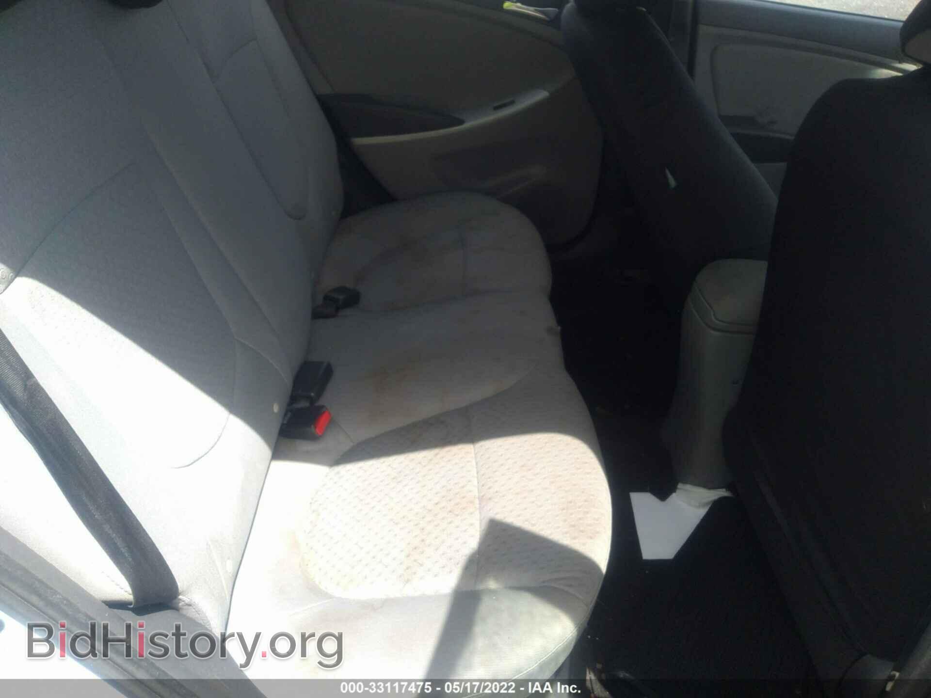 2012 HYUNDAI ACCENT - VIN: KMHCU5AE9CU031796 - Фото 8