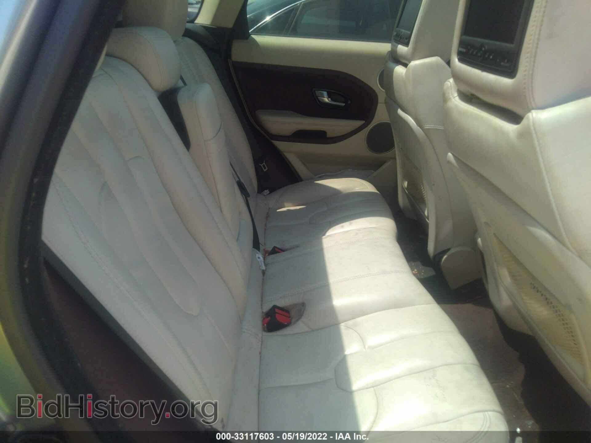 2012 LAND ROVER RANGE ROVER EVOQUE - VIN: SALVV2BG5CH656433 - Фото 8