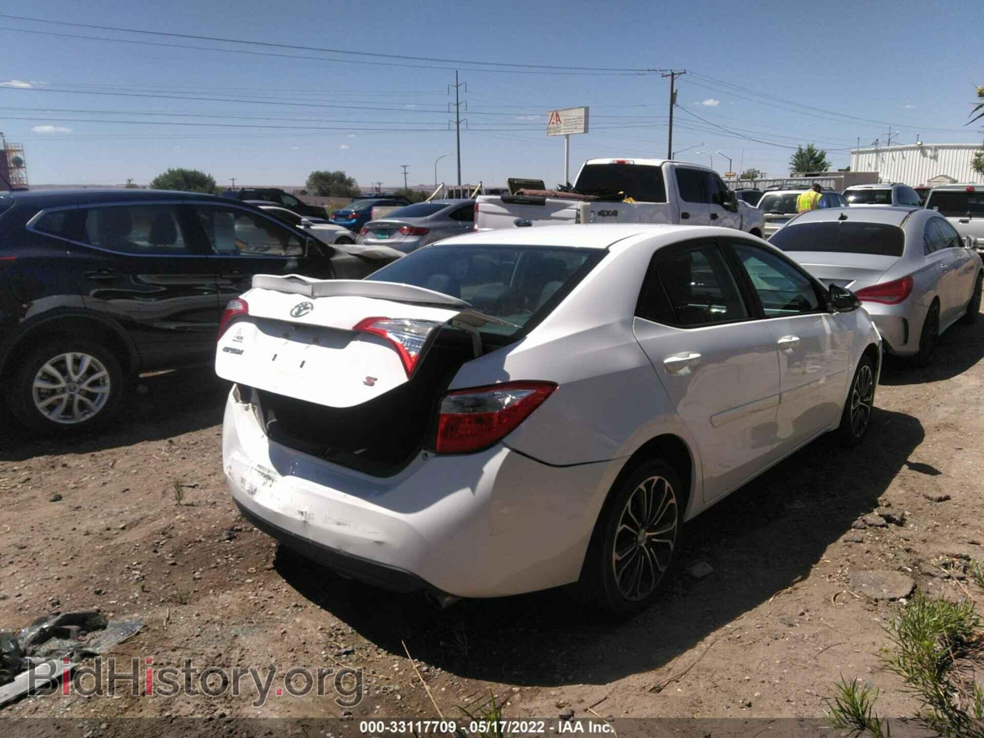 2014 TOYOTA COROLLA - VIN: 5YFBURHE1EP151699 - Photo 4