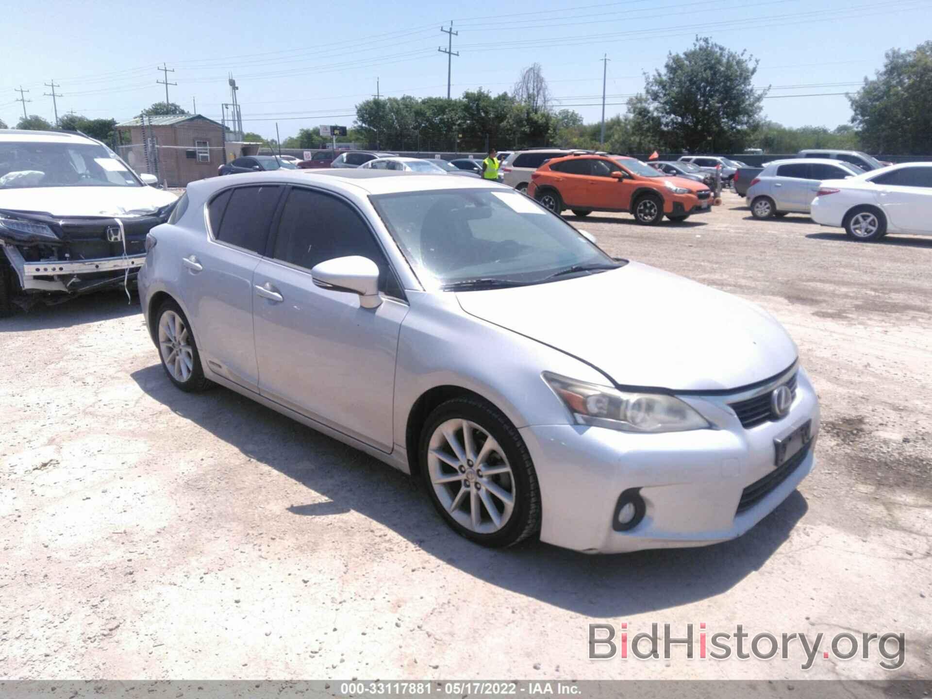 Photo JTHKD5BH6C2107462 - LEXUS CT 200H 2012