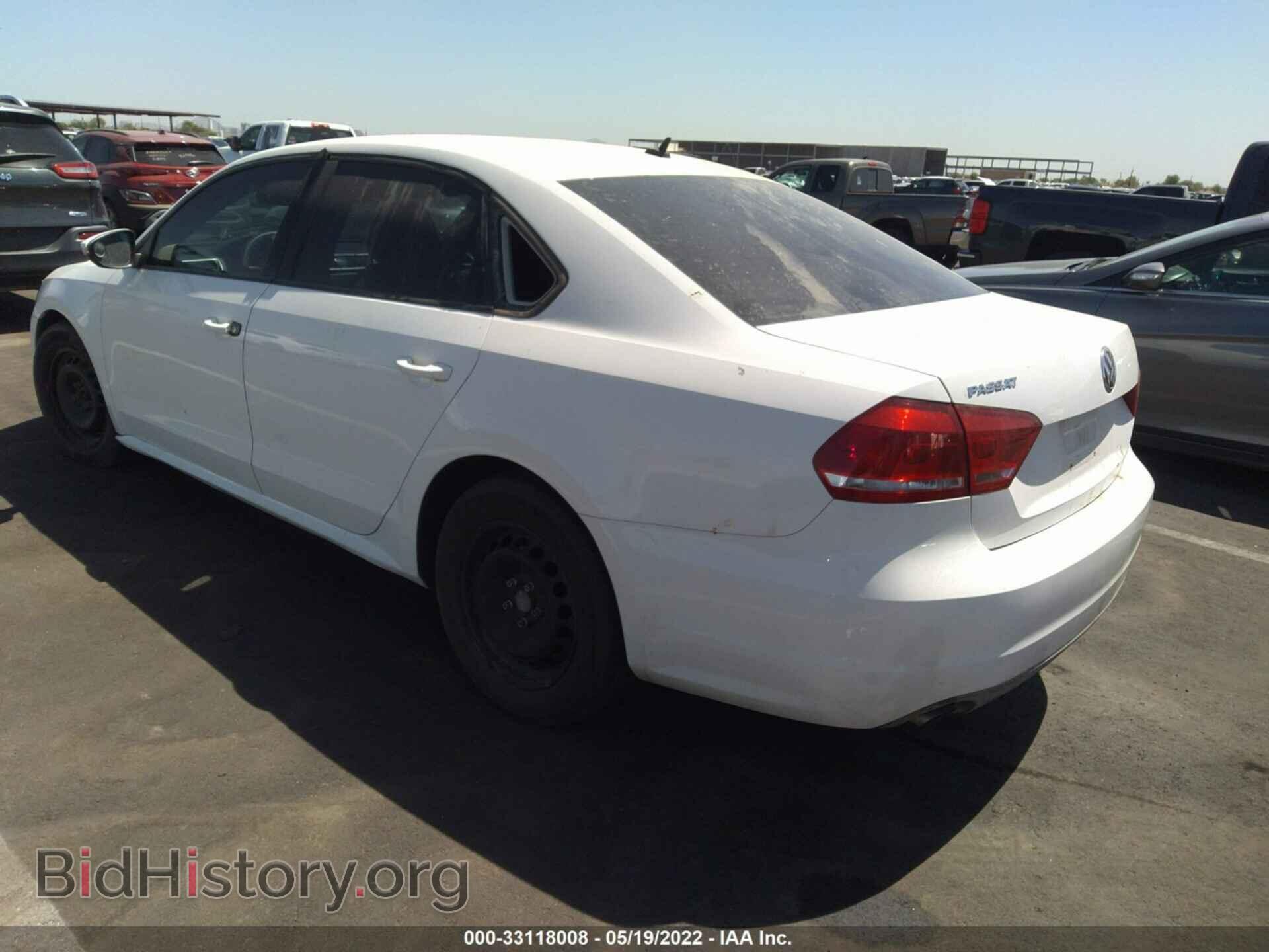 2012 VOLKSWAGEN PASSAT - VIN: 1VWAP7A32CC063845 - Фото 3