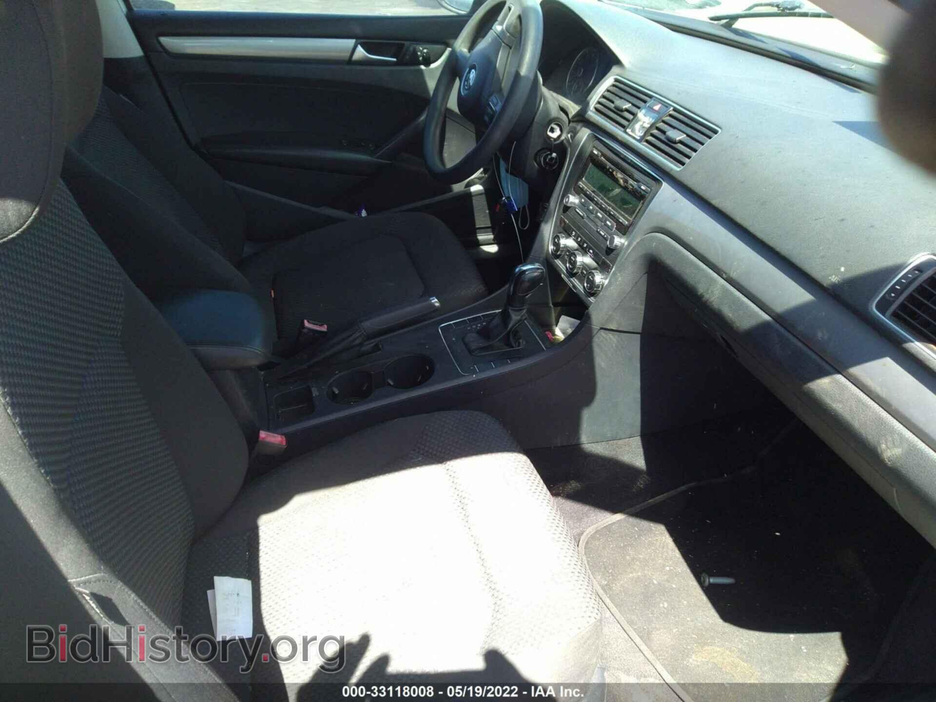 2012 VOLKSWAGEN PASSAT - VIN: 1VWAP7A32CC063845 - Фото 5