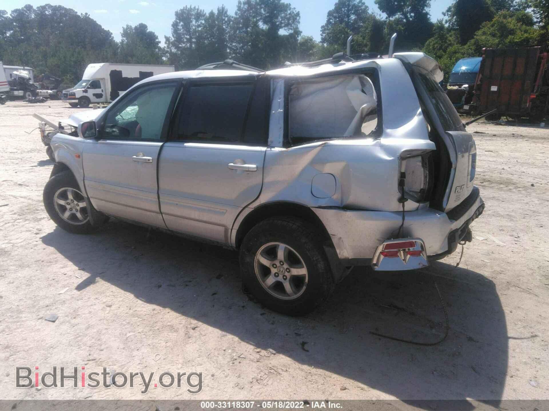 2006 HONDA PILOT - VIN: 5FNYF28406B046832 - Фото 3