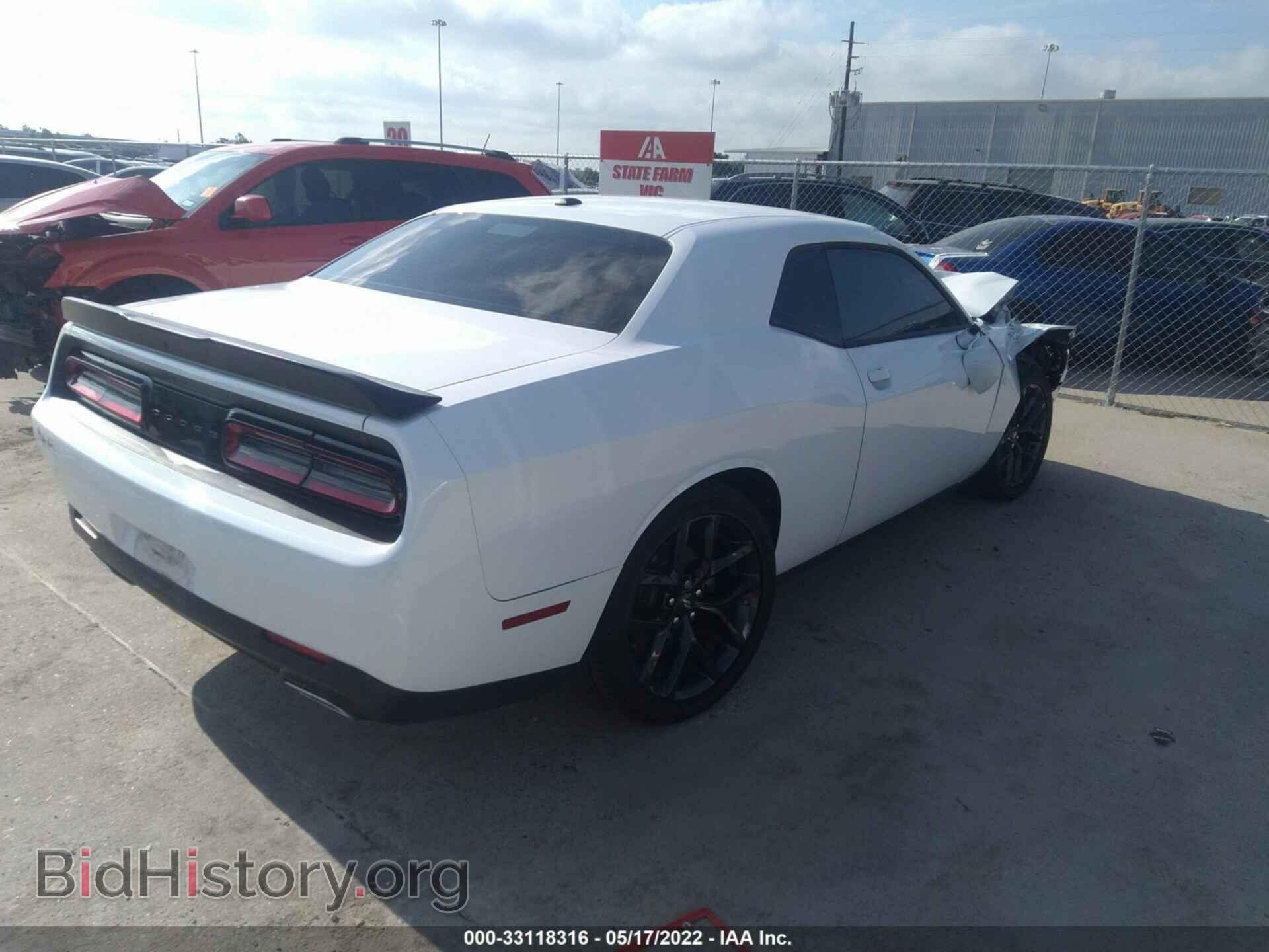 2021 DODGE CHALLENGER - VIN: 2C3CDZJG1MH573206 - Фото 4
