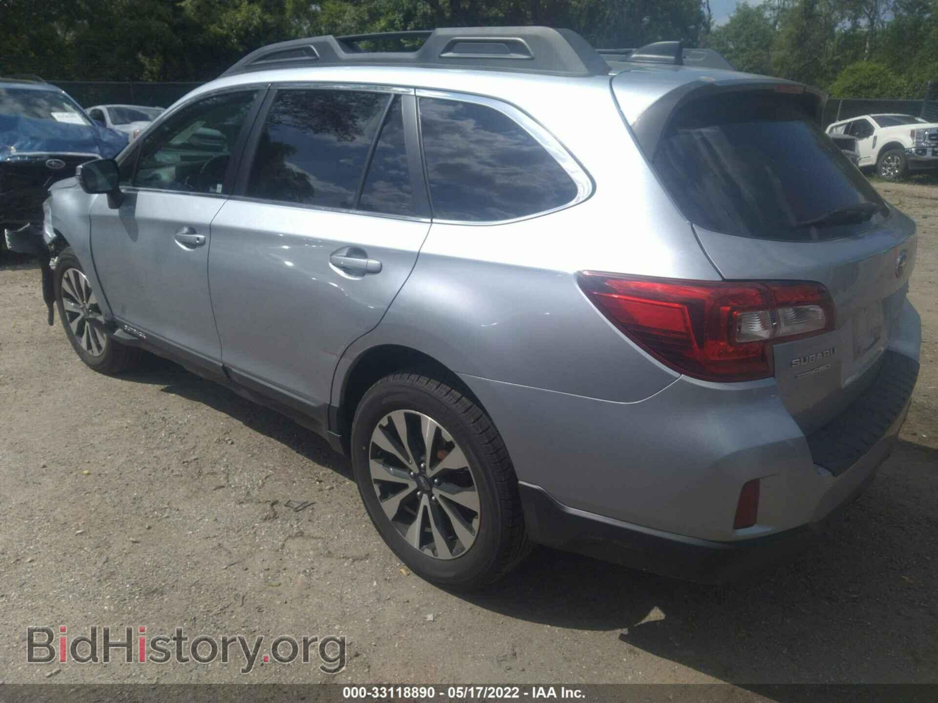 2016 SUBARU OUTBACK - VIN: 4S4BSBNC2G3205356 - Фото 3