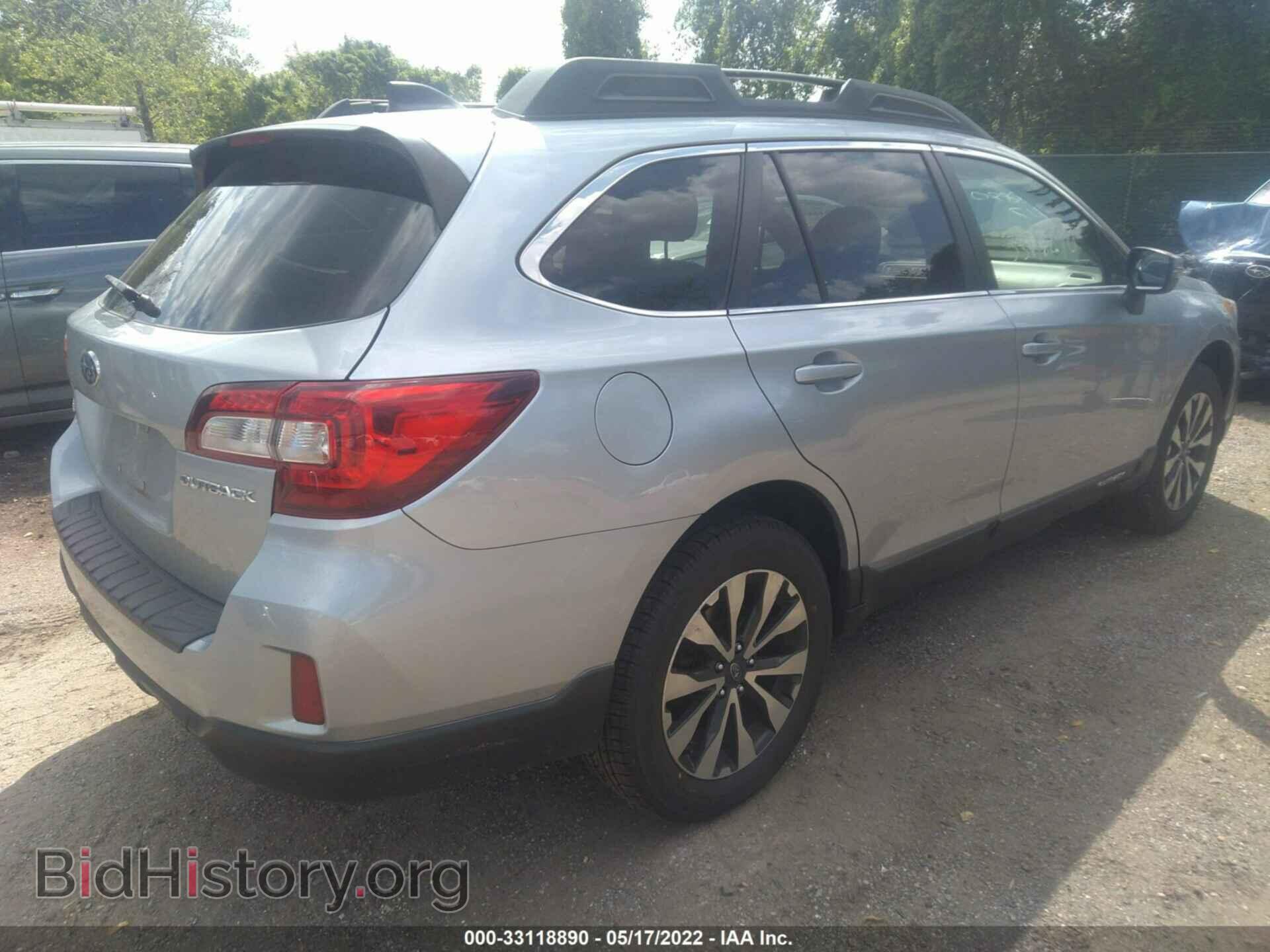 2016 SUBARU OUTBACK - VIN: 4S4BSBNC2G3205356 - Фото 4