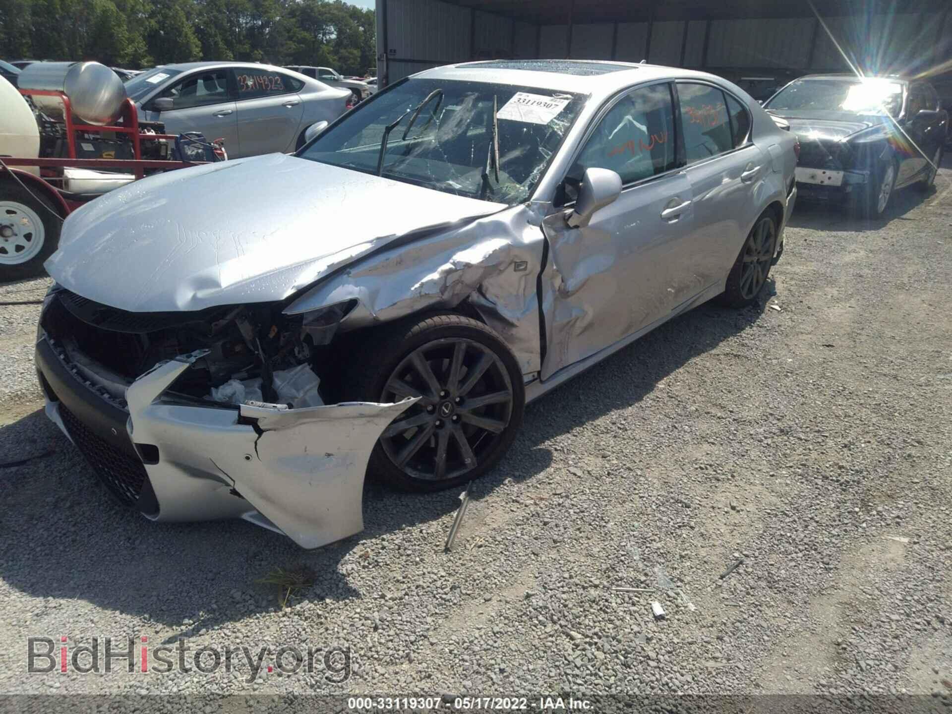 2013 LEXUS GS 350 - VIN: JTHCE1BL3D5018995 - Фото 2