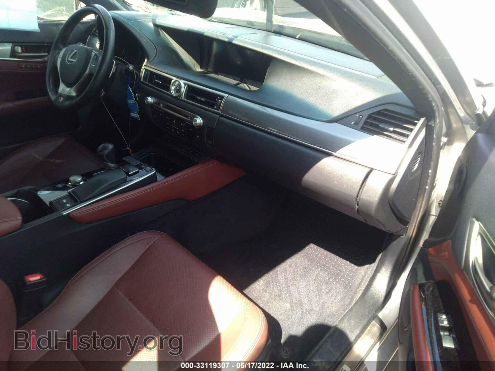 2013 LEXUS GS 350 - VIN: JTHCE1BL3D5018995 - Фото 5
