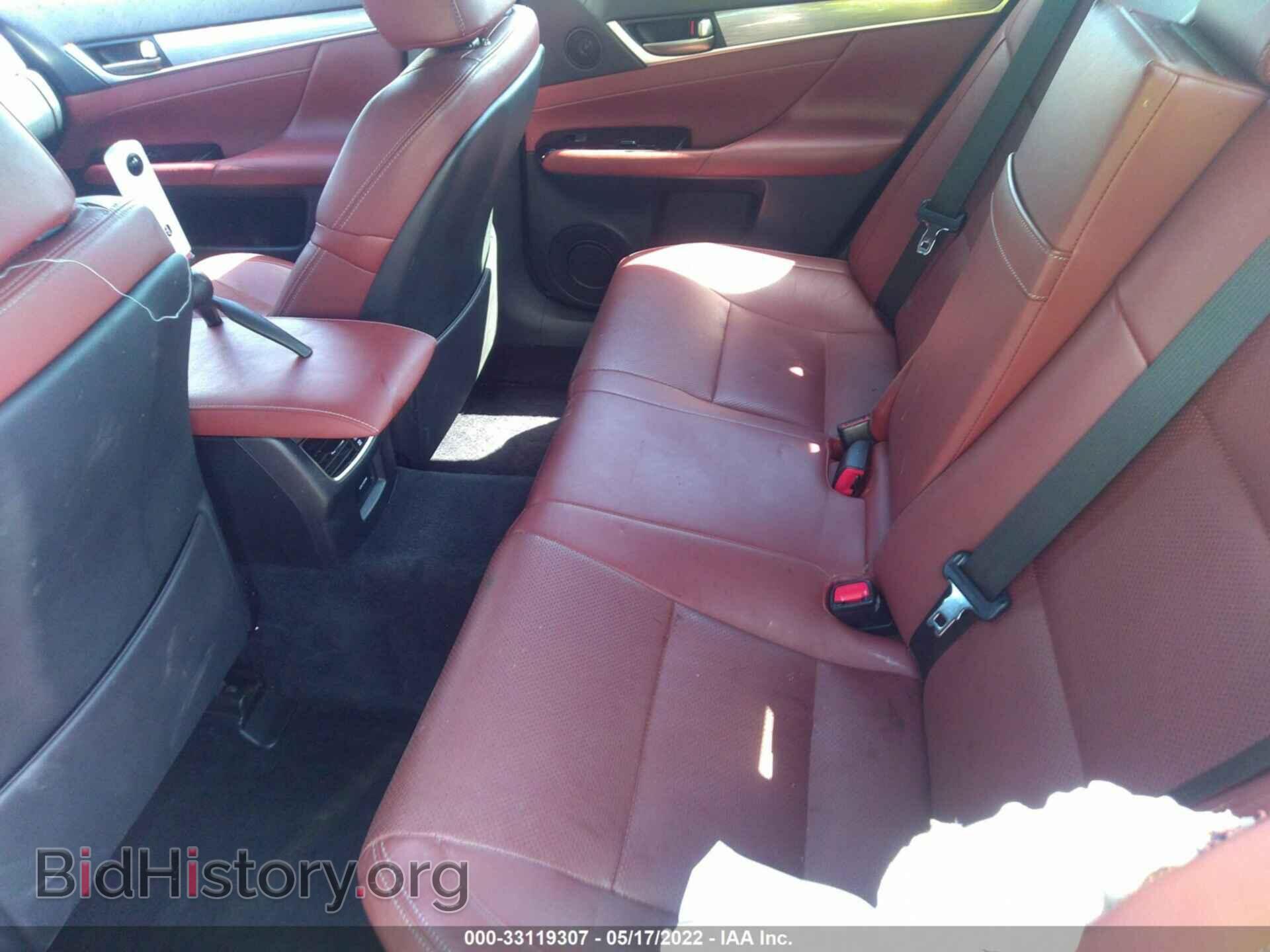 2013 LEXUS GS 350 - VIN: JTHCE1BL3D5018995 - Фото 8