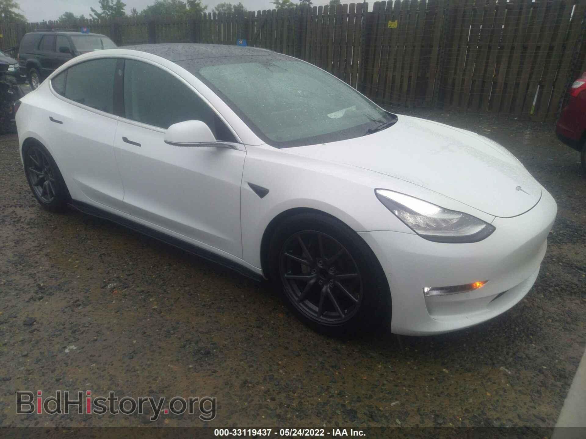 Photo 5YJ3E1EA2KF483727 - TESLA MODEL 3 2019