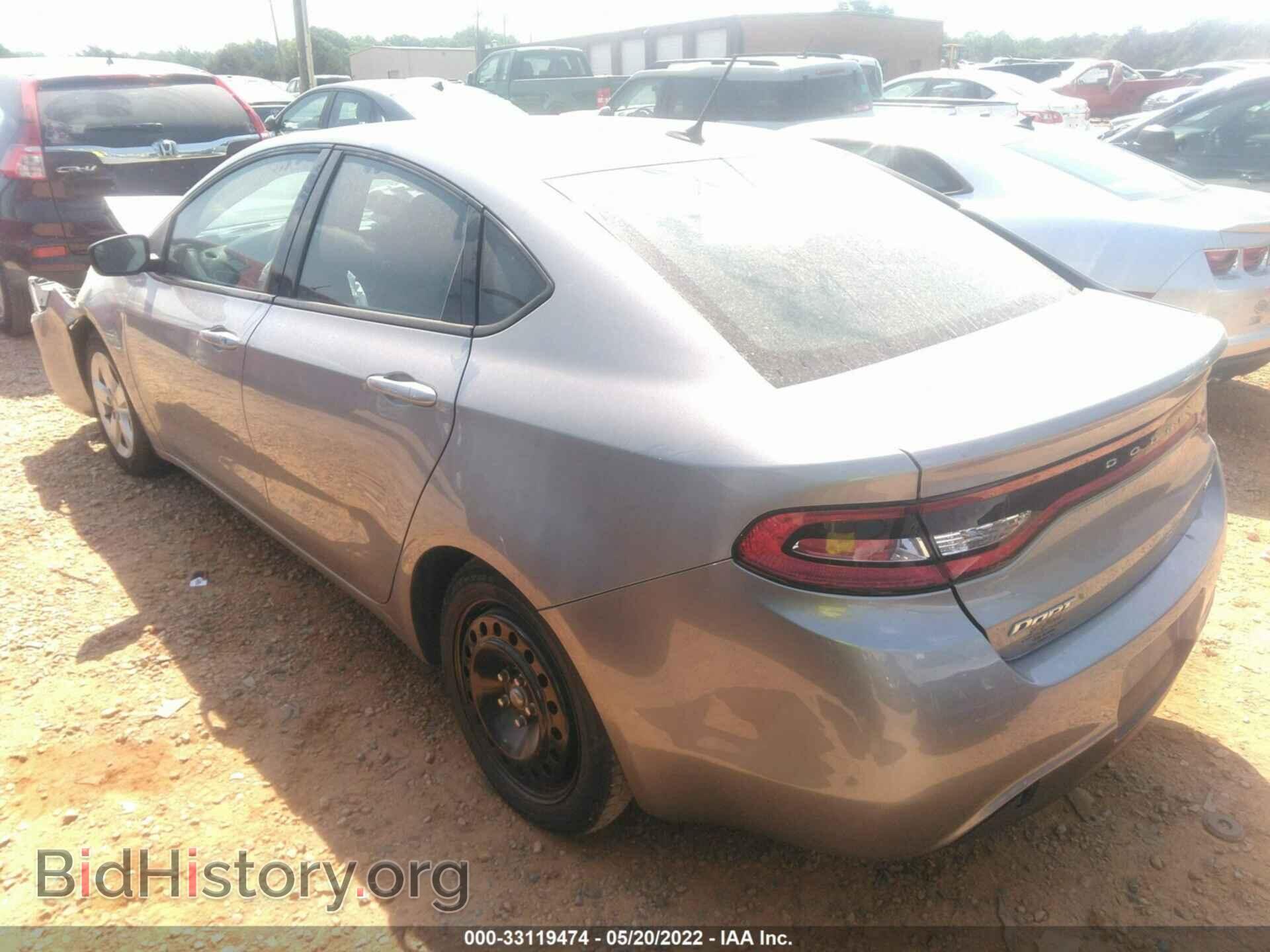 2015 DODGE DART - VIN: 1C3CDFBB0FD352455 - Фото 3