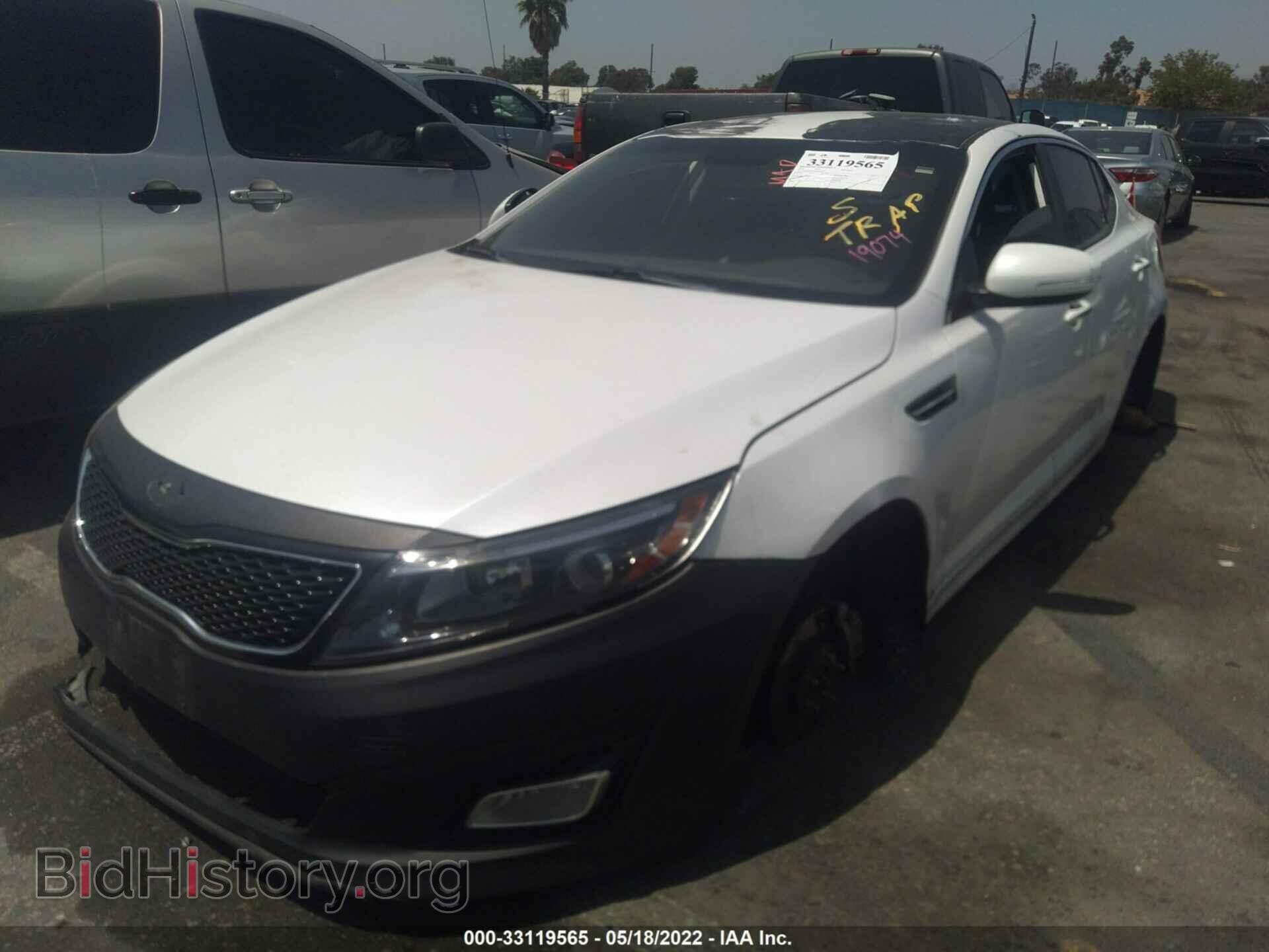 2015 KIA OPTIMA - VIN: KNAGM4A76F5661496 - Фото 2