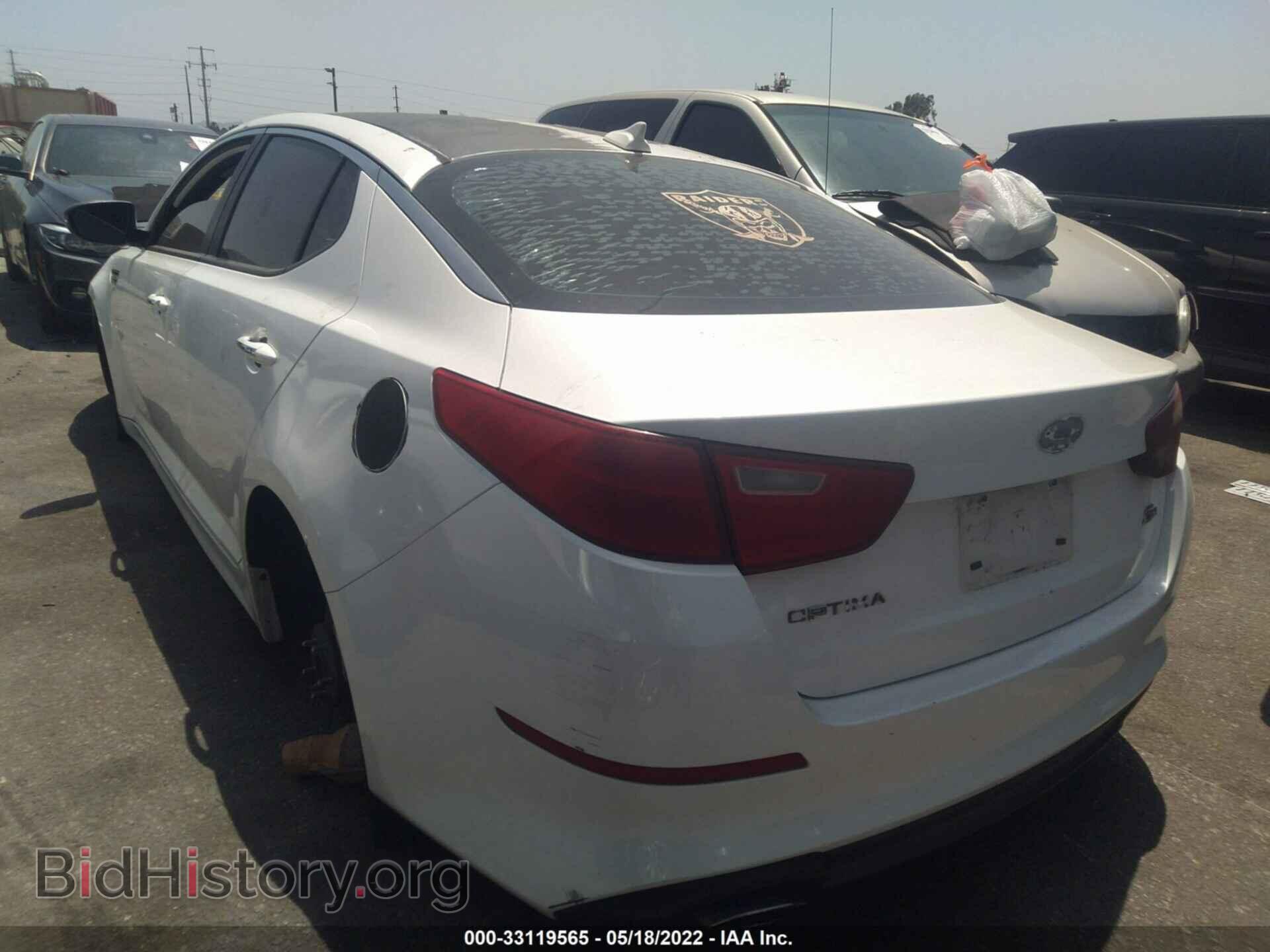 2015 KIA OPTIMA - VIN: KNAGM4A76F5661496 - Фото 3