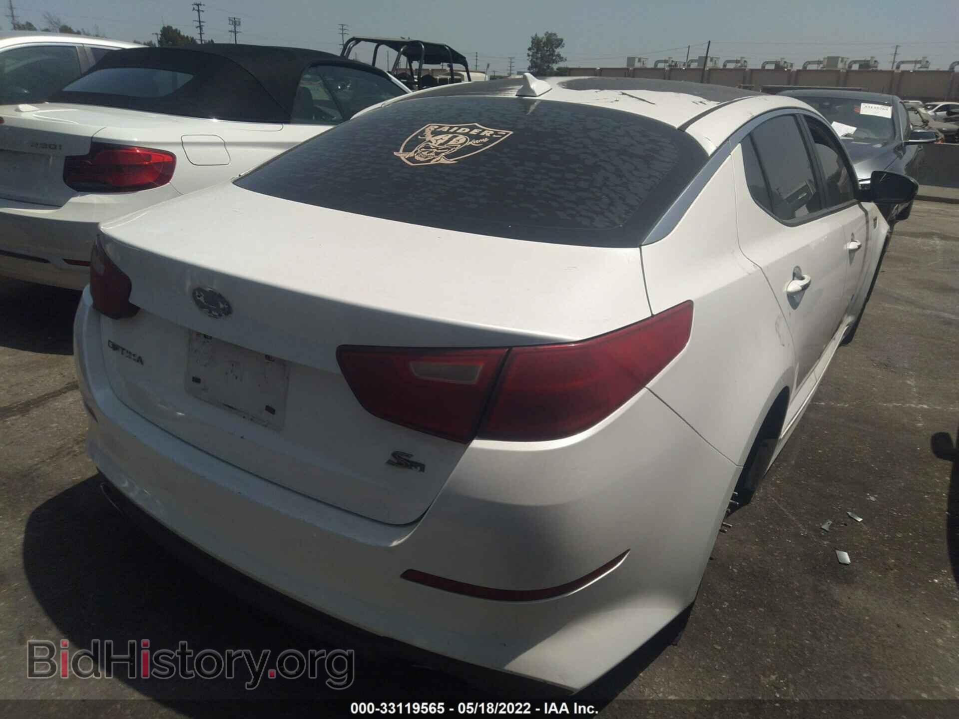 2015 KIA OPTIMA - VIN: KNAGM4A76F5661496 - Фото 4