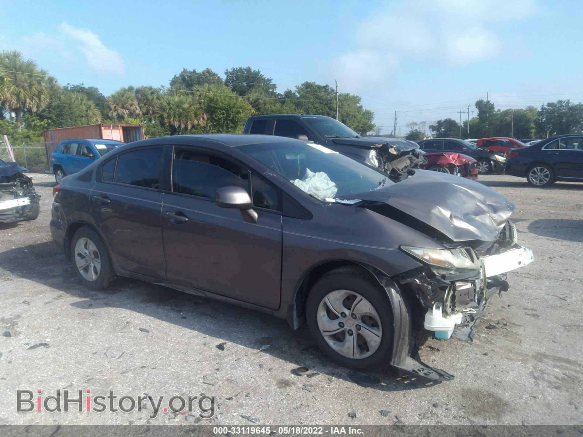 Photo 19XFB2F55DE012614 - HONDA CIVIC SDN 2013