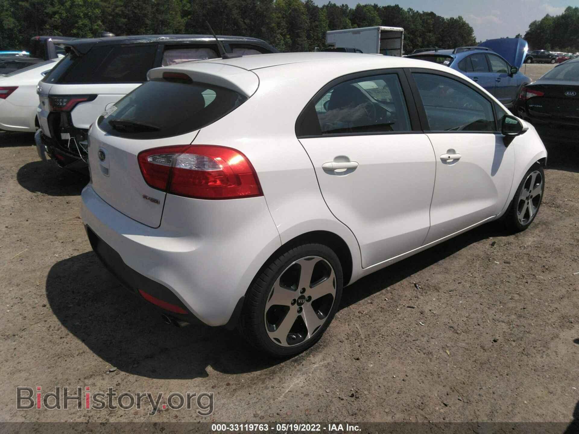 2012 KIA RIO - VIN: KNADN5A33C6032447 - Фото 4