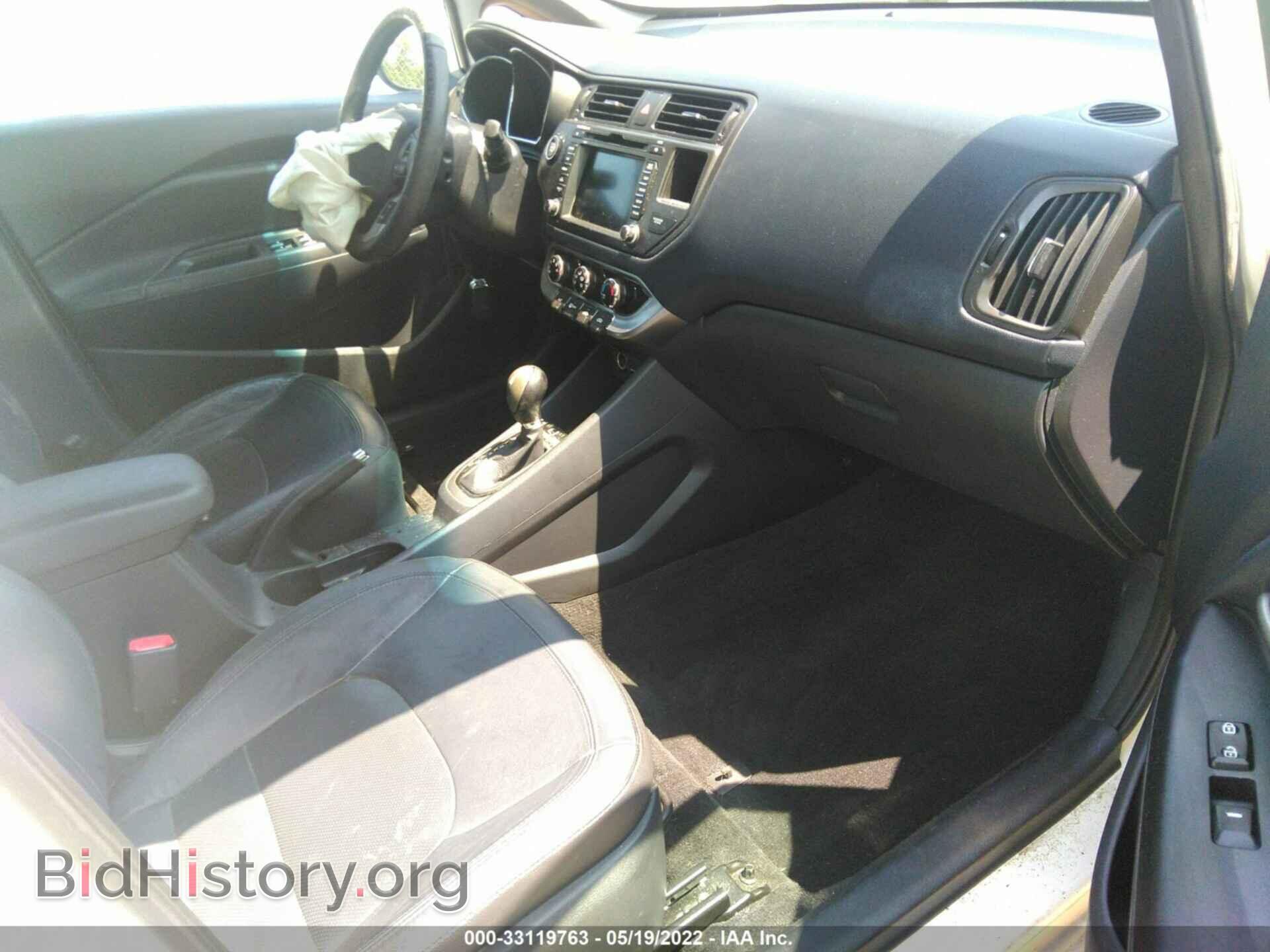2012 KIA RIO - VIN: KNADN5A33C6032447 - Фото 5